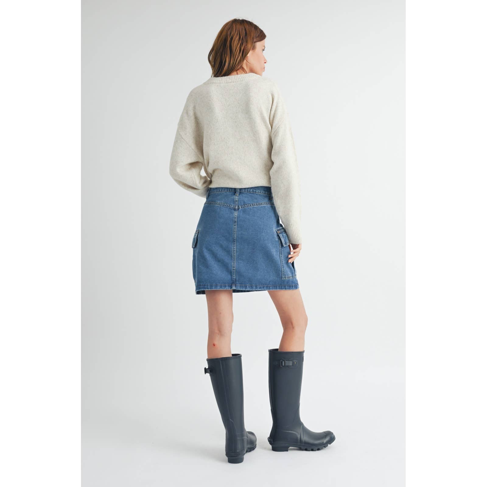 Kelsey Denim Mini Skirt