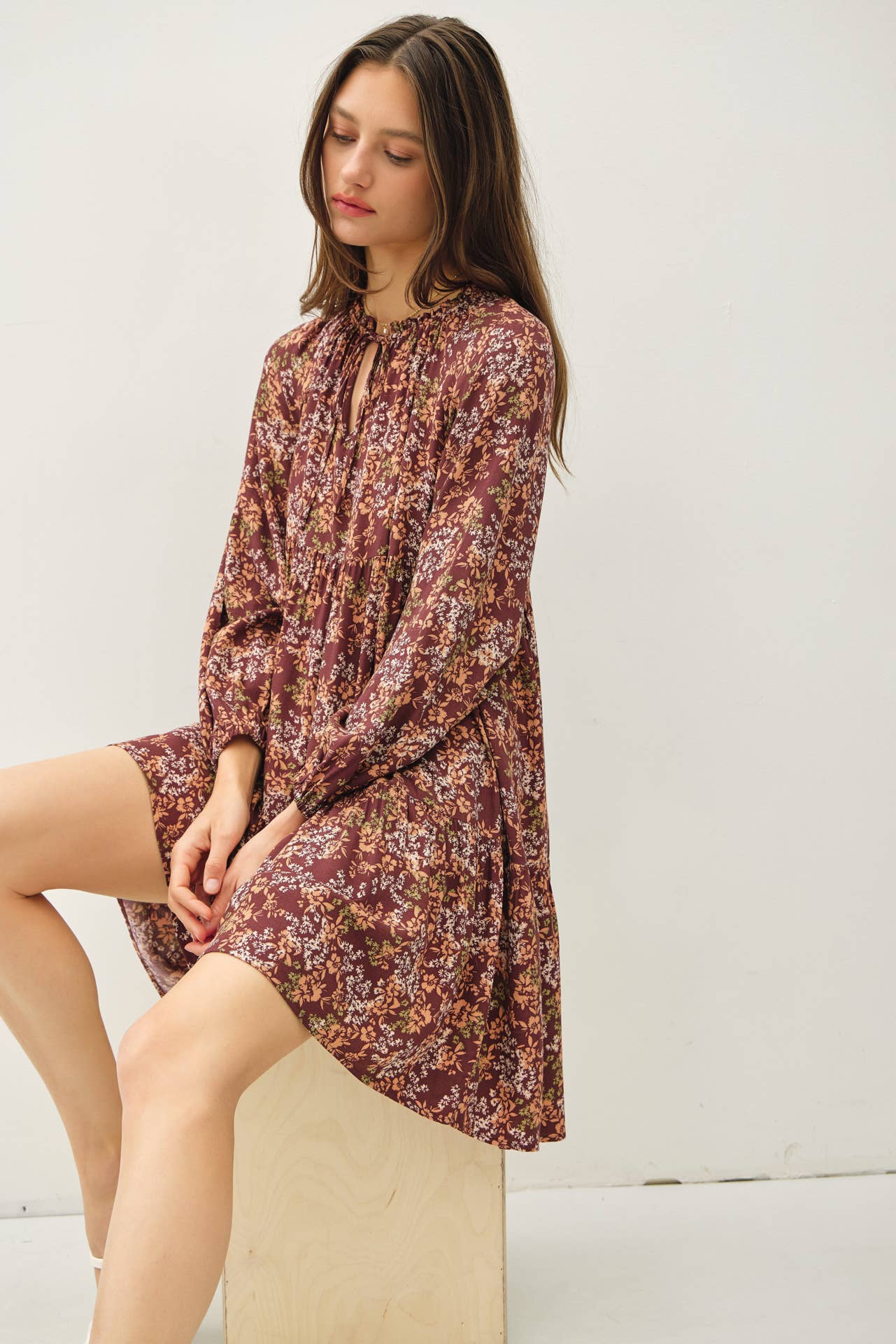 Addy Floral Mini Dress