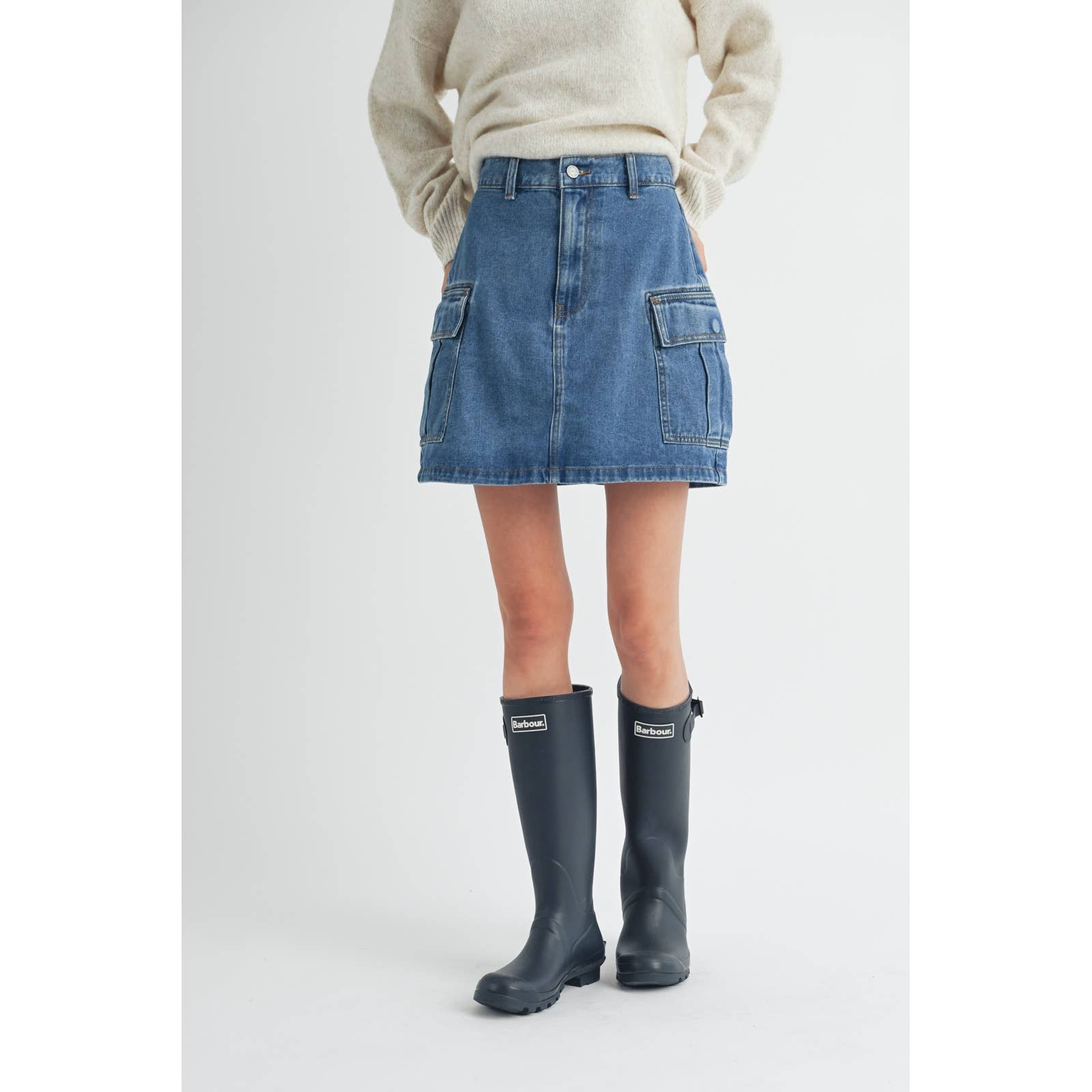 Kelsey Denim Mini Skirt