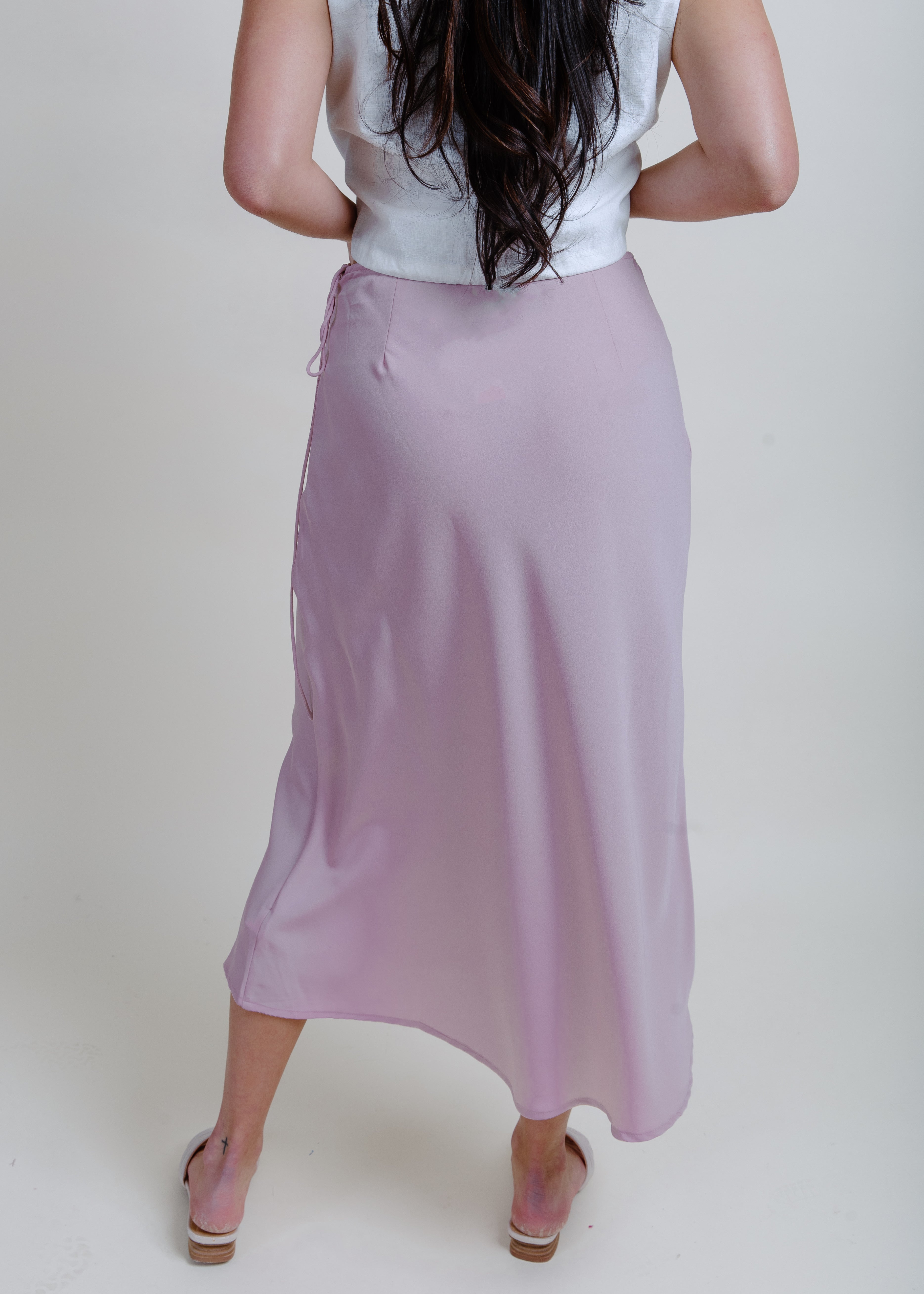 Krissy Midi Skirt - Pink Quartz
