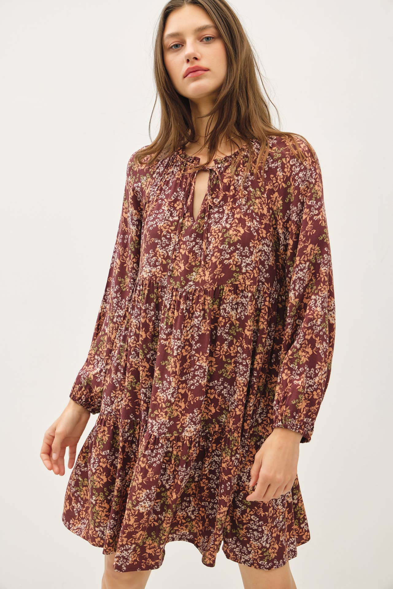 Addy Floral Mini Dress