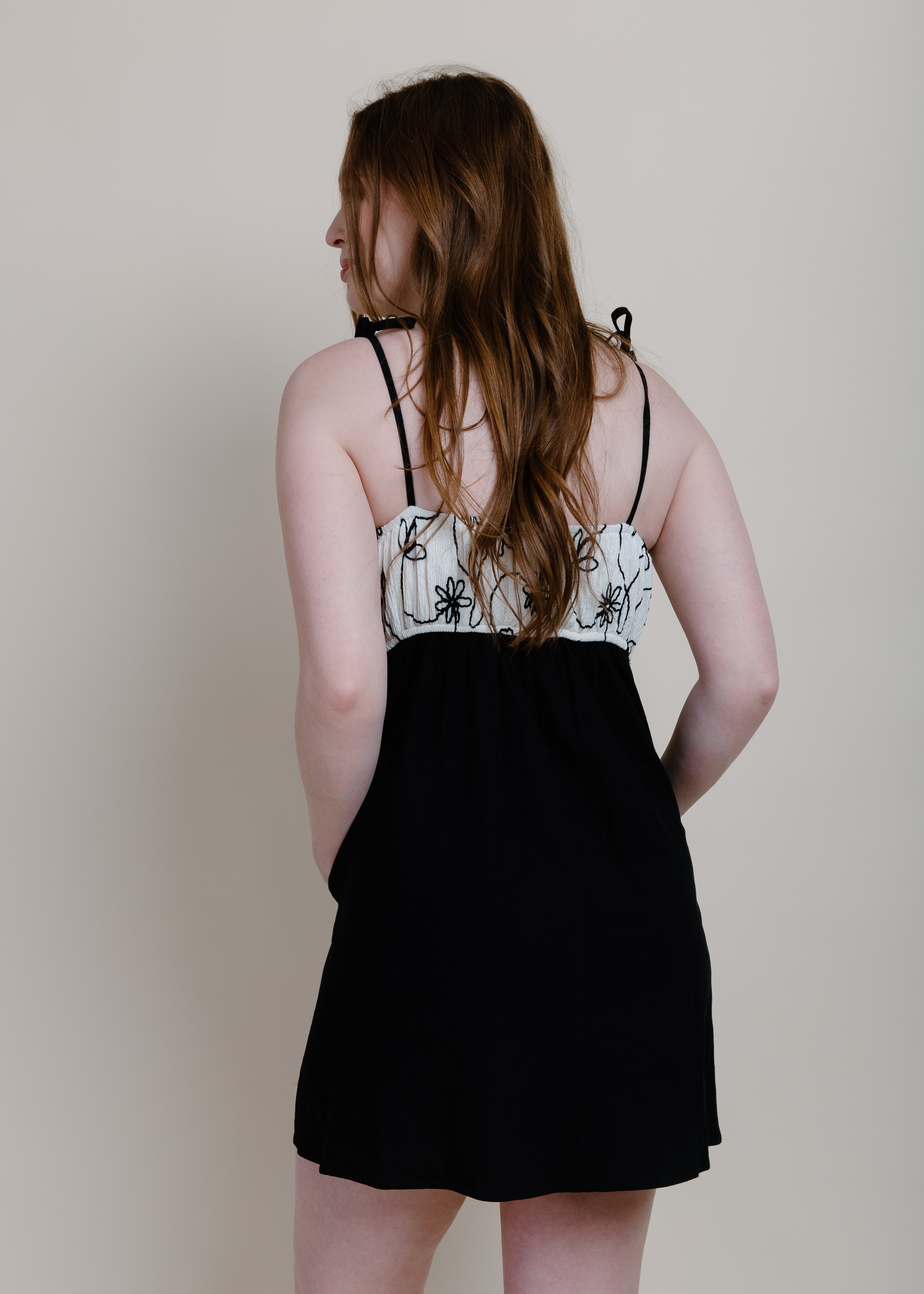 Adelaide Mini Dress - Black