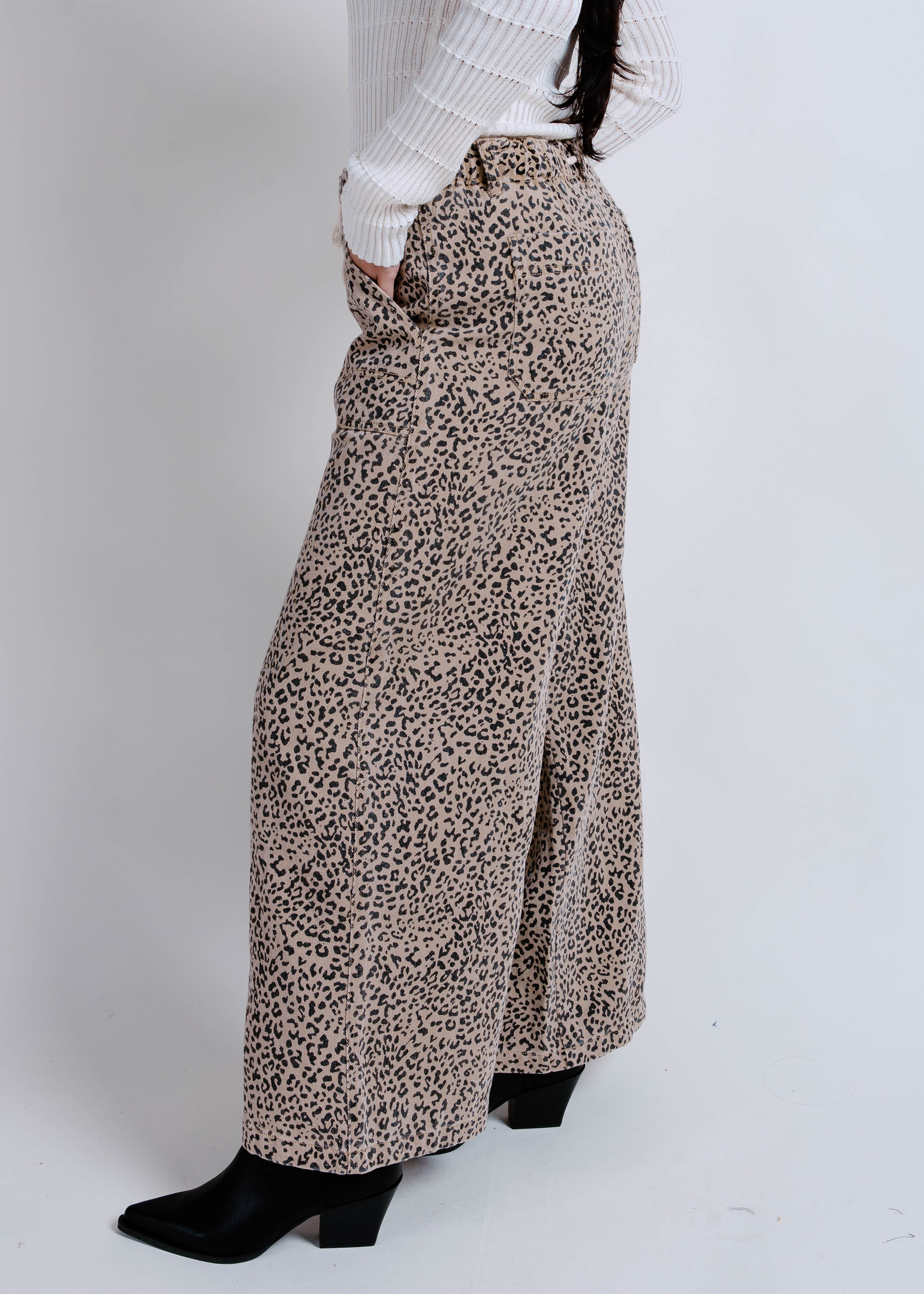 Annelise Leopard Tie Pants