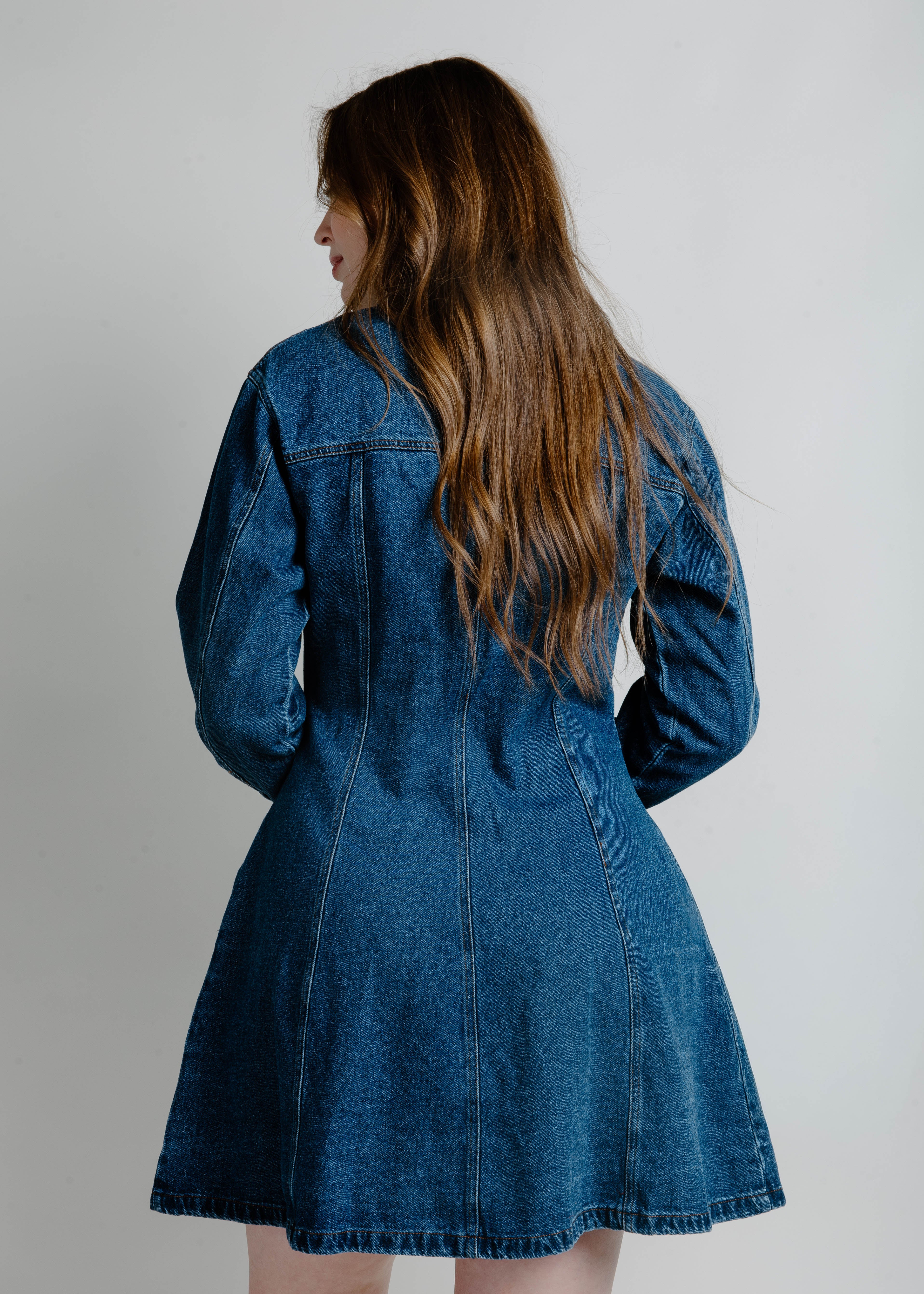 Athens Denim Mini Dress