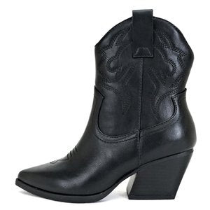 Willie Cowgirl Boots - Black