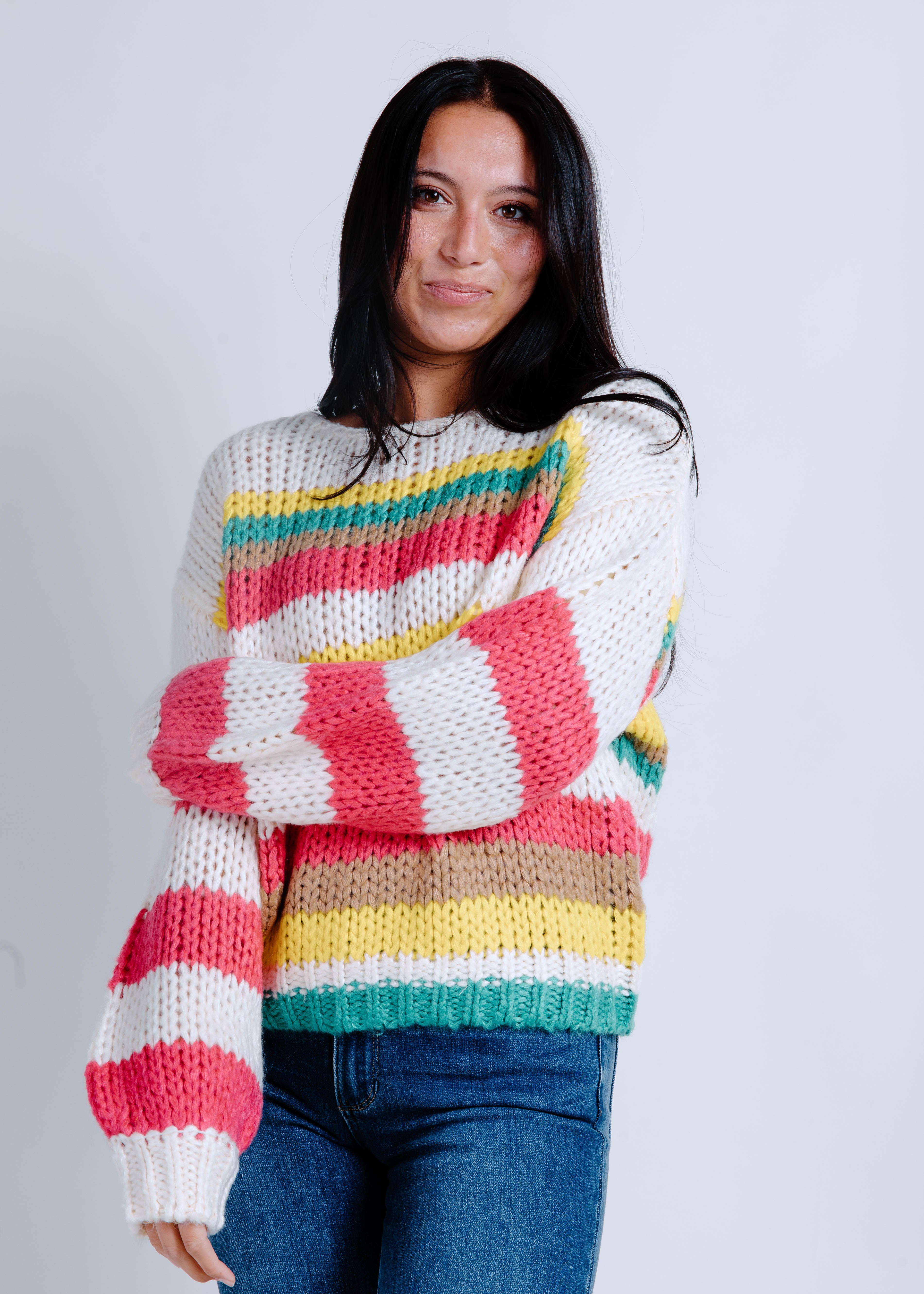 Camden Striped Sweater