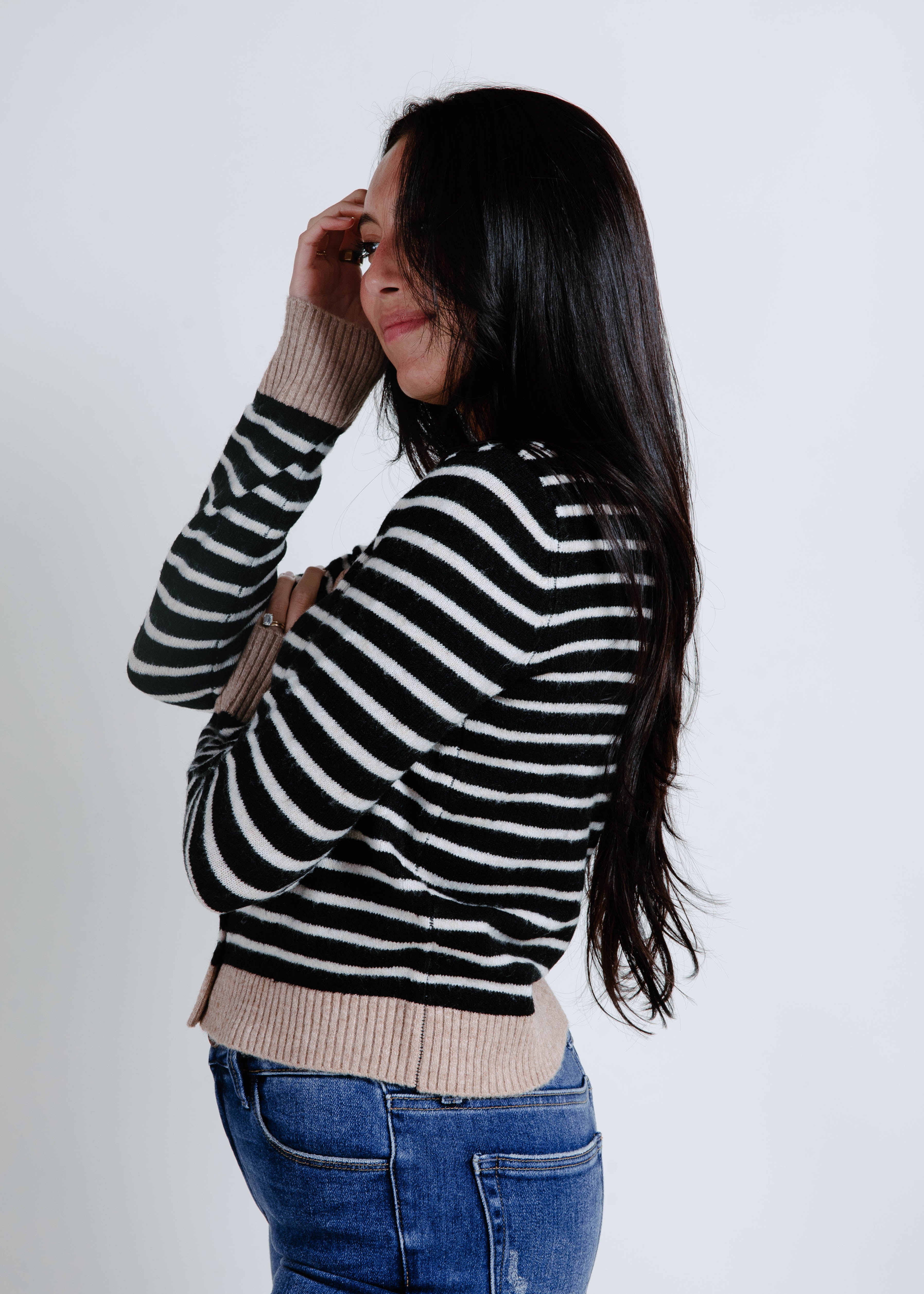 Carleigh Striped Cardigan