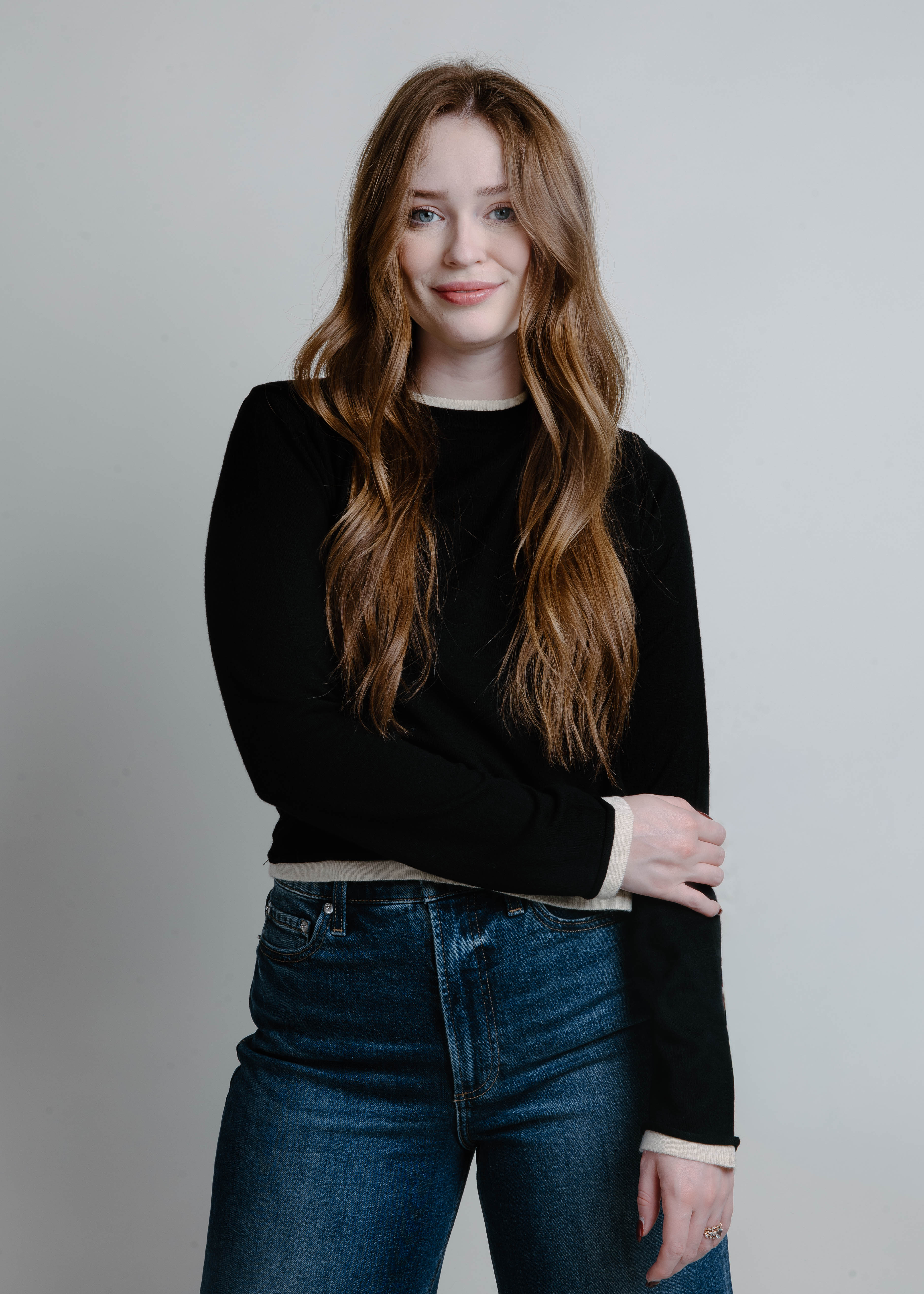 Draper Long Sleeve Top - Black