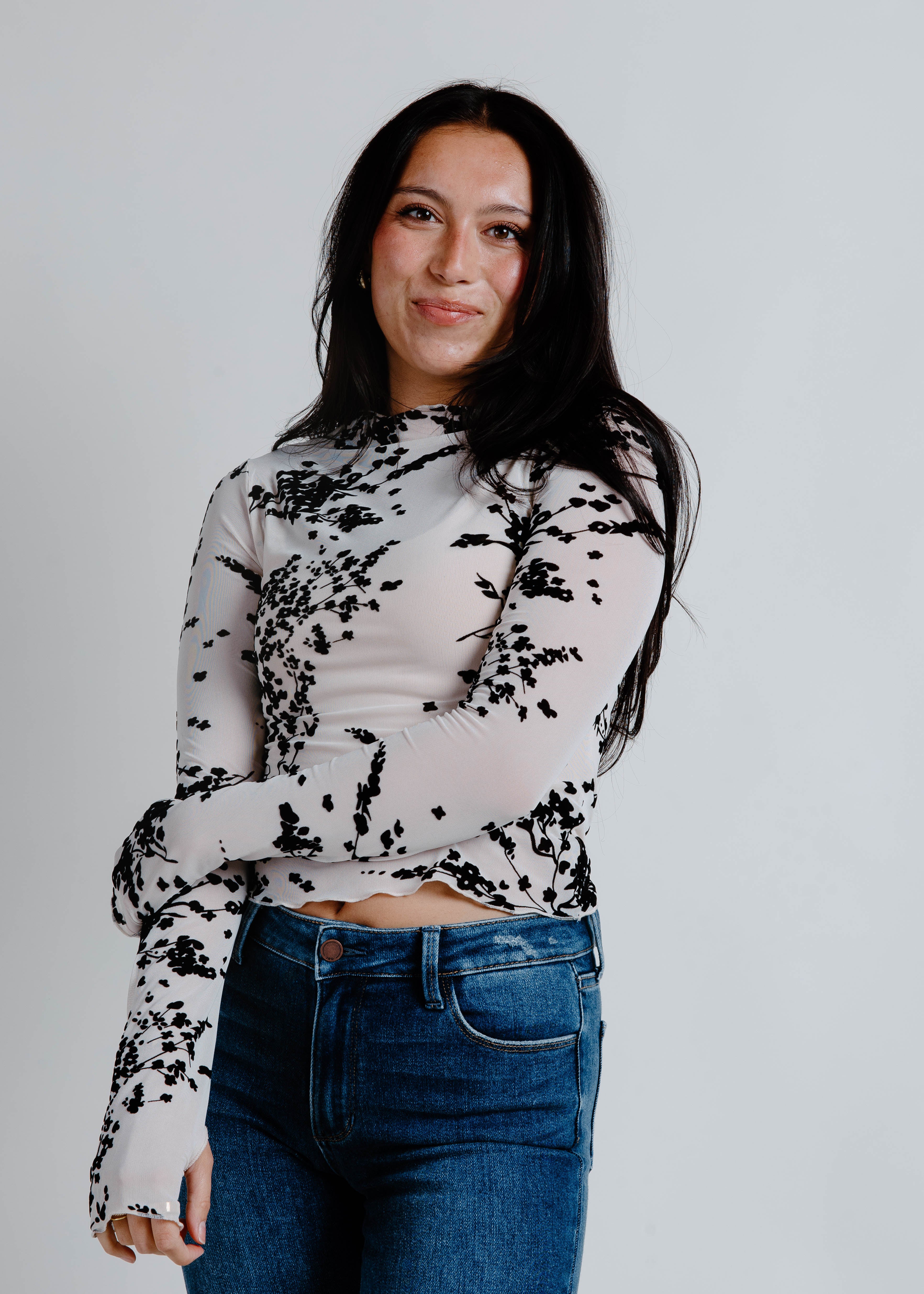 Emmie Mesh Top