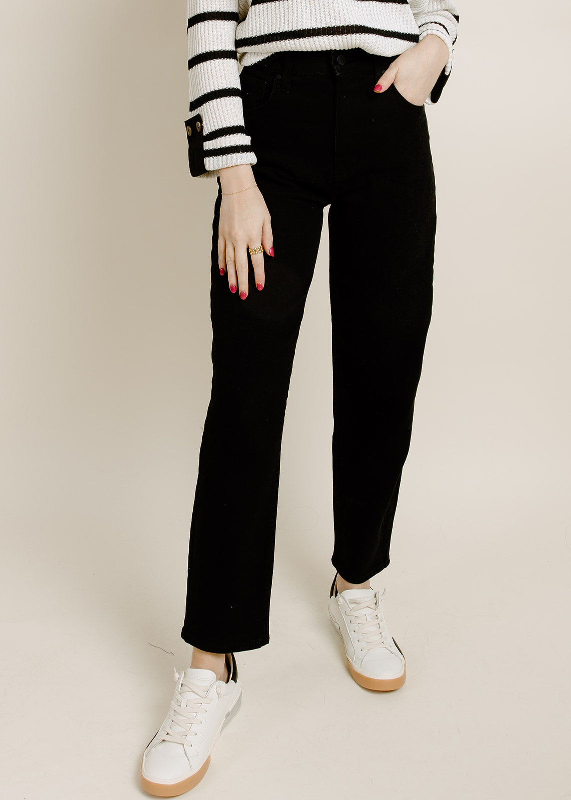 JBD Black High Waisted Jeans