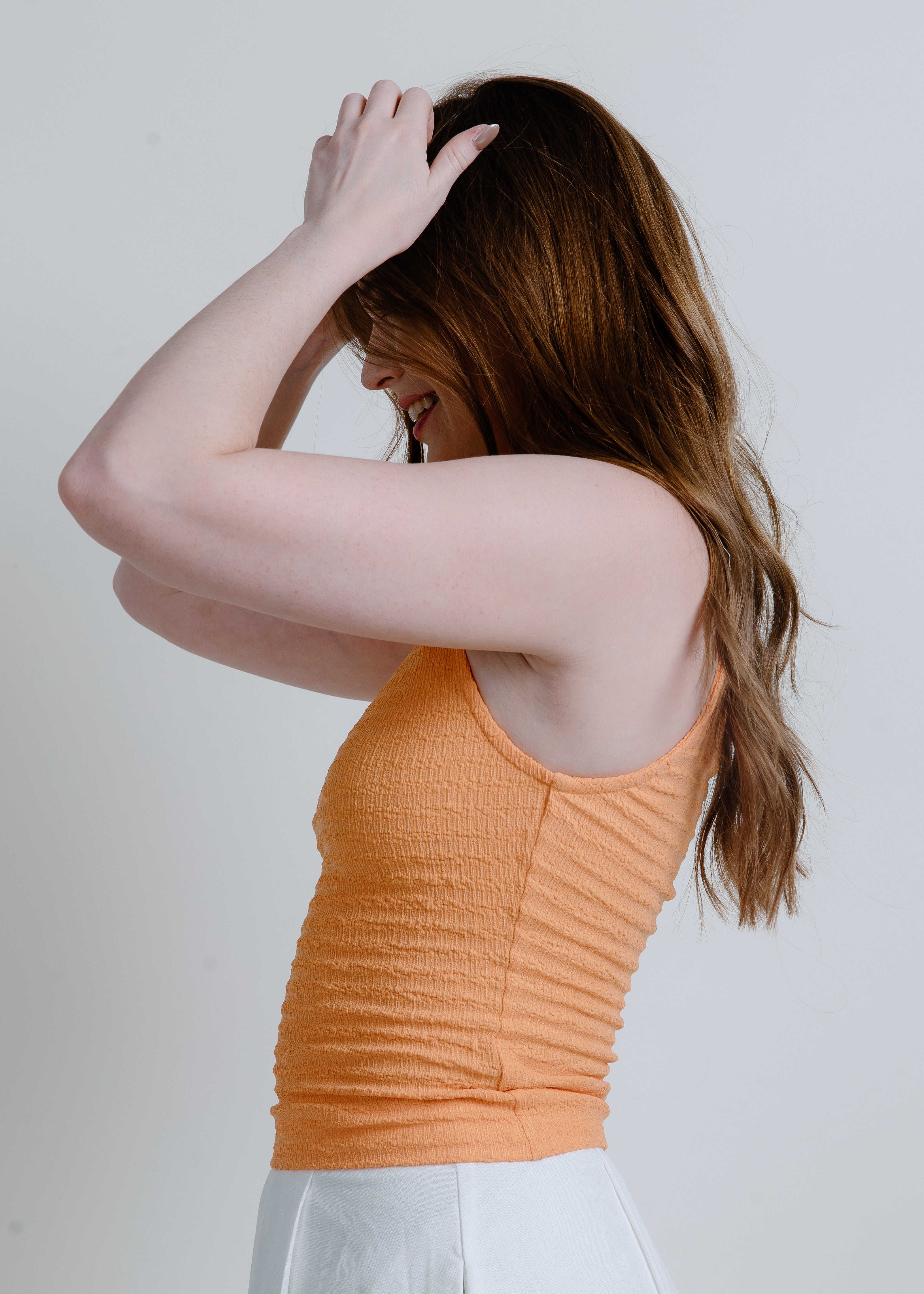 Honeysuckle Textured Tank