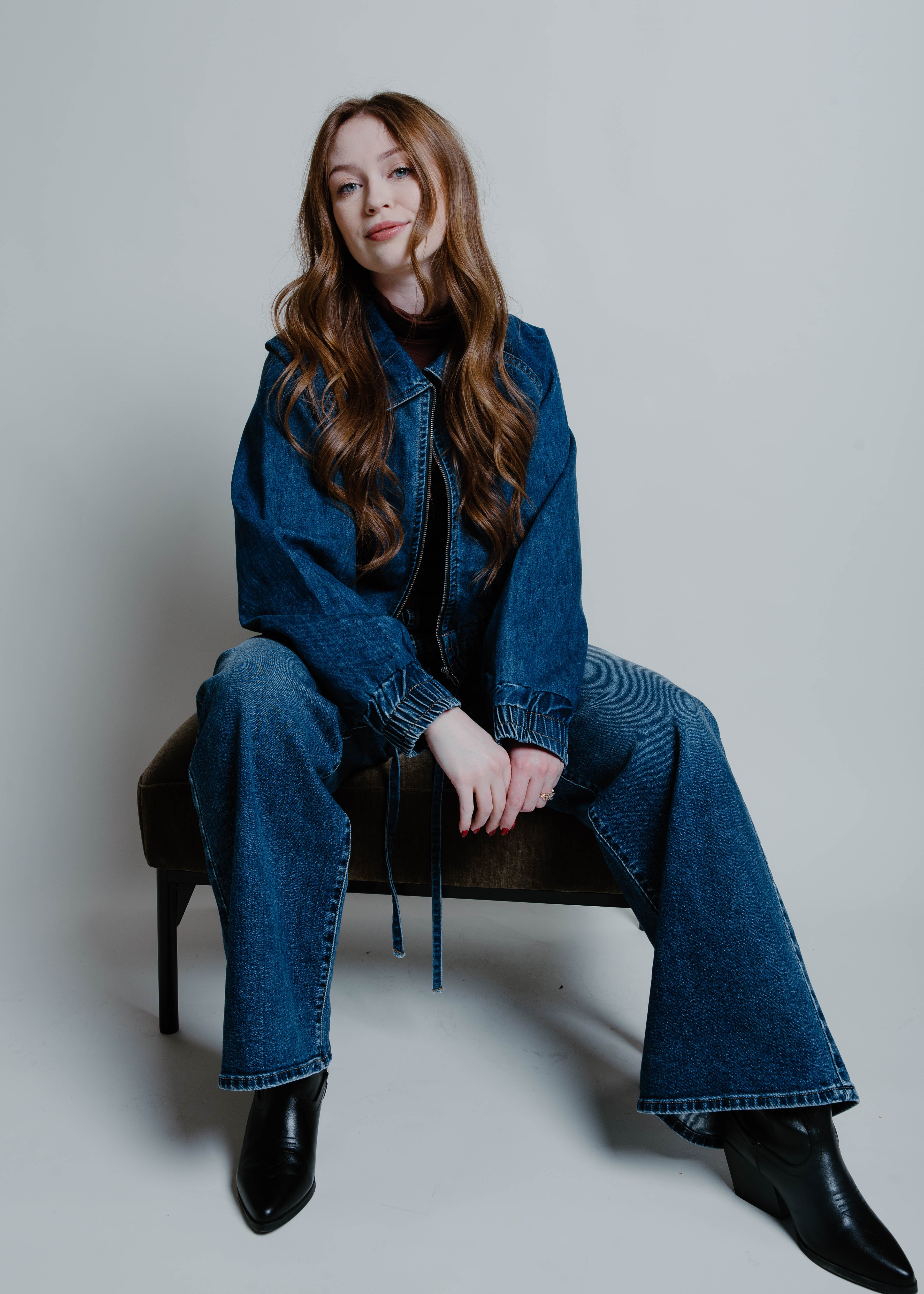 Jamie Ultra Wide Leg Denim - Dark Wash