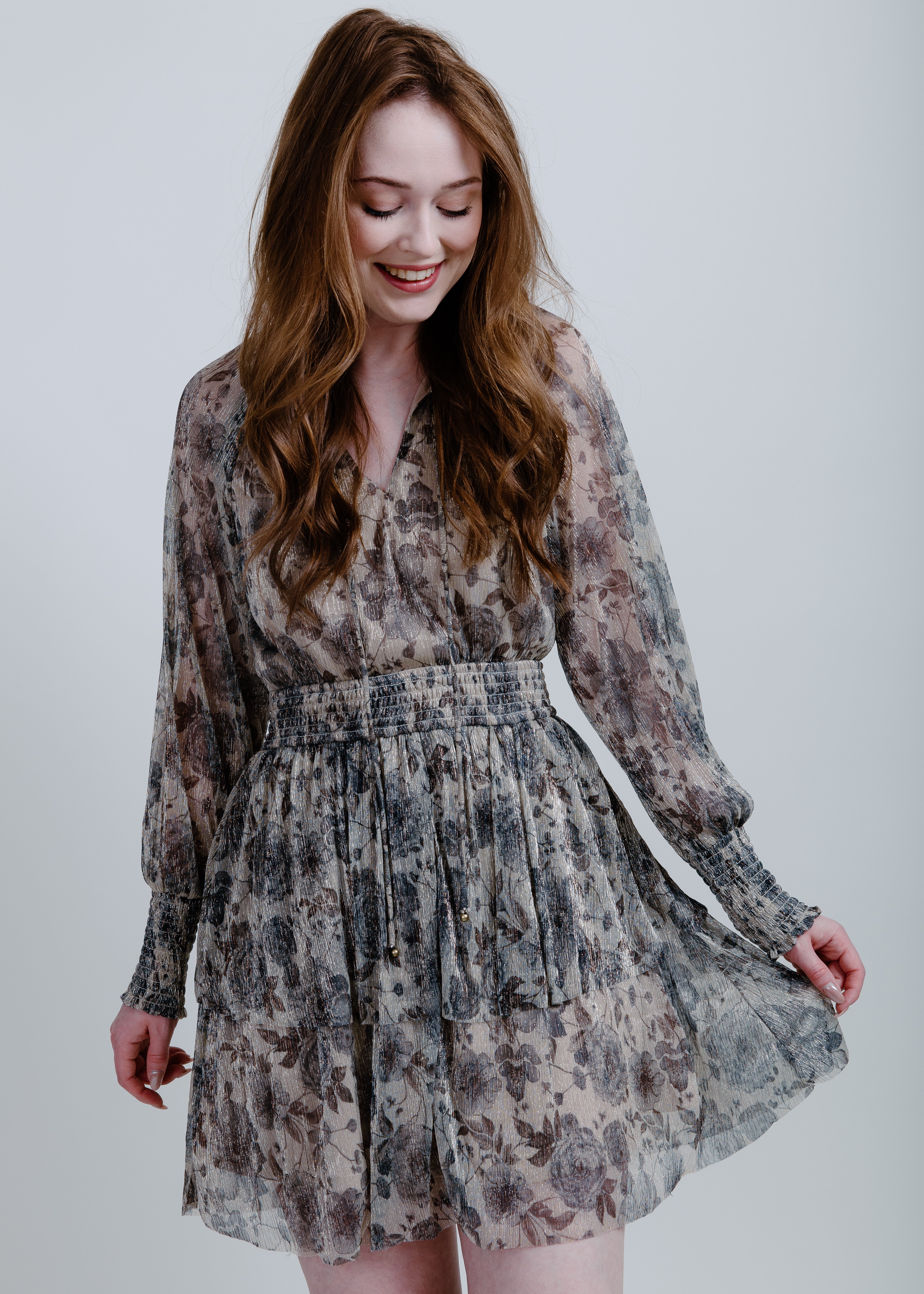 Luna Floral Mini Dress