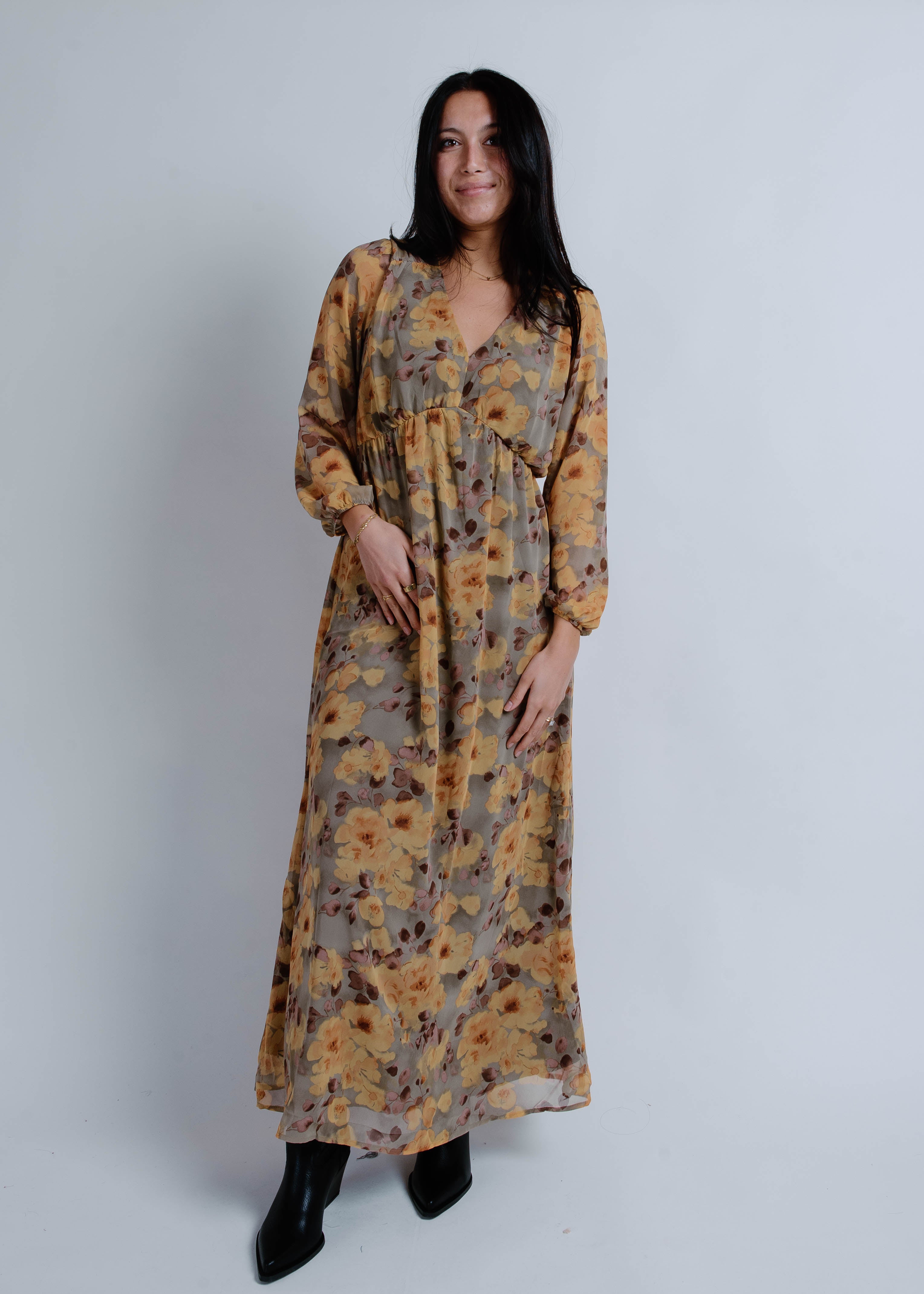 Maryelle Floral Maxi Dress