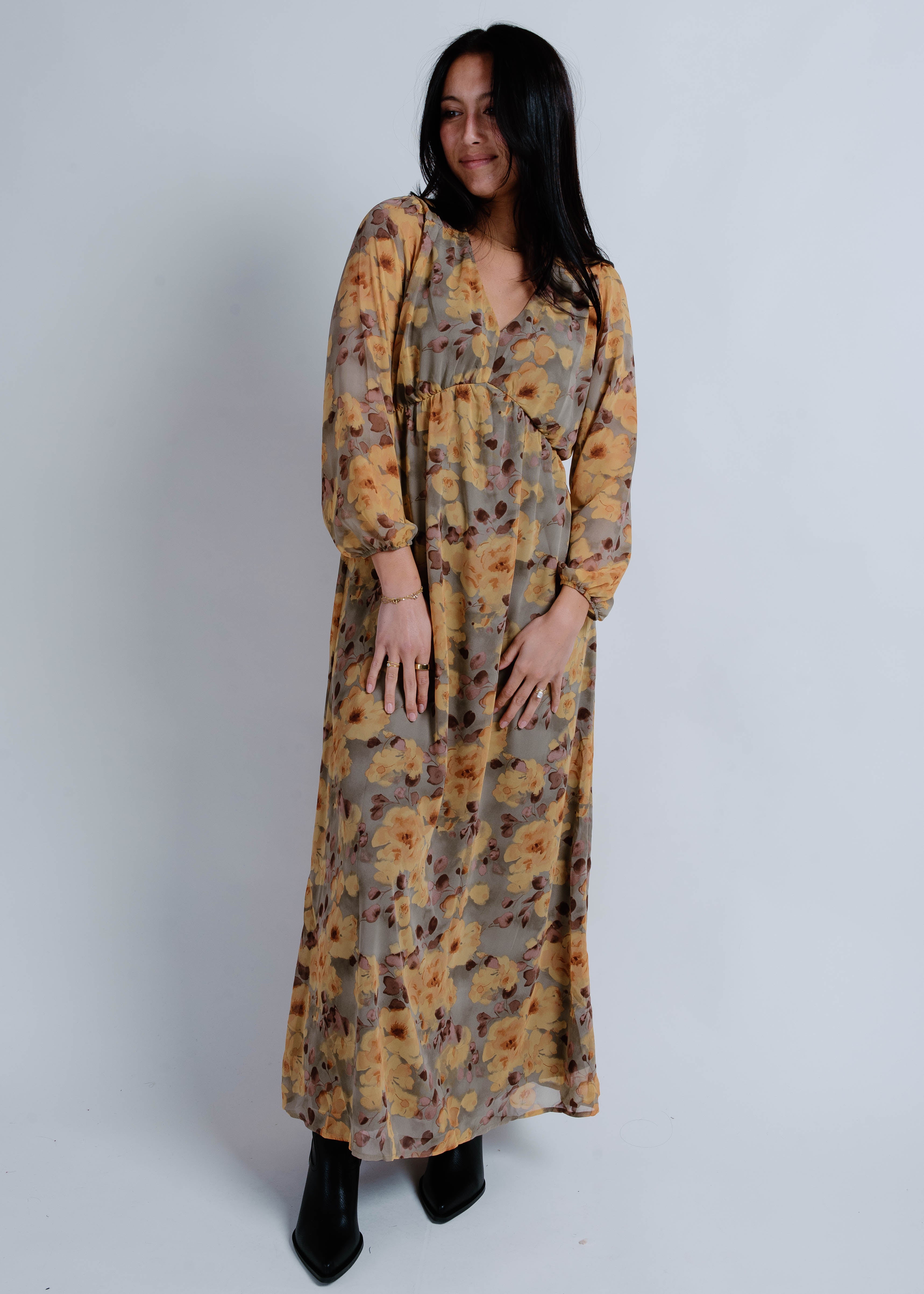 Maryelle Floral Maxi Dress