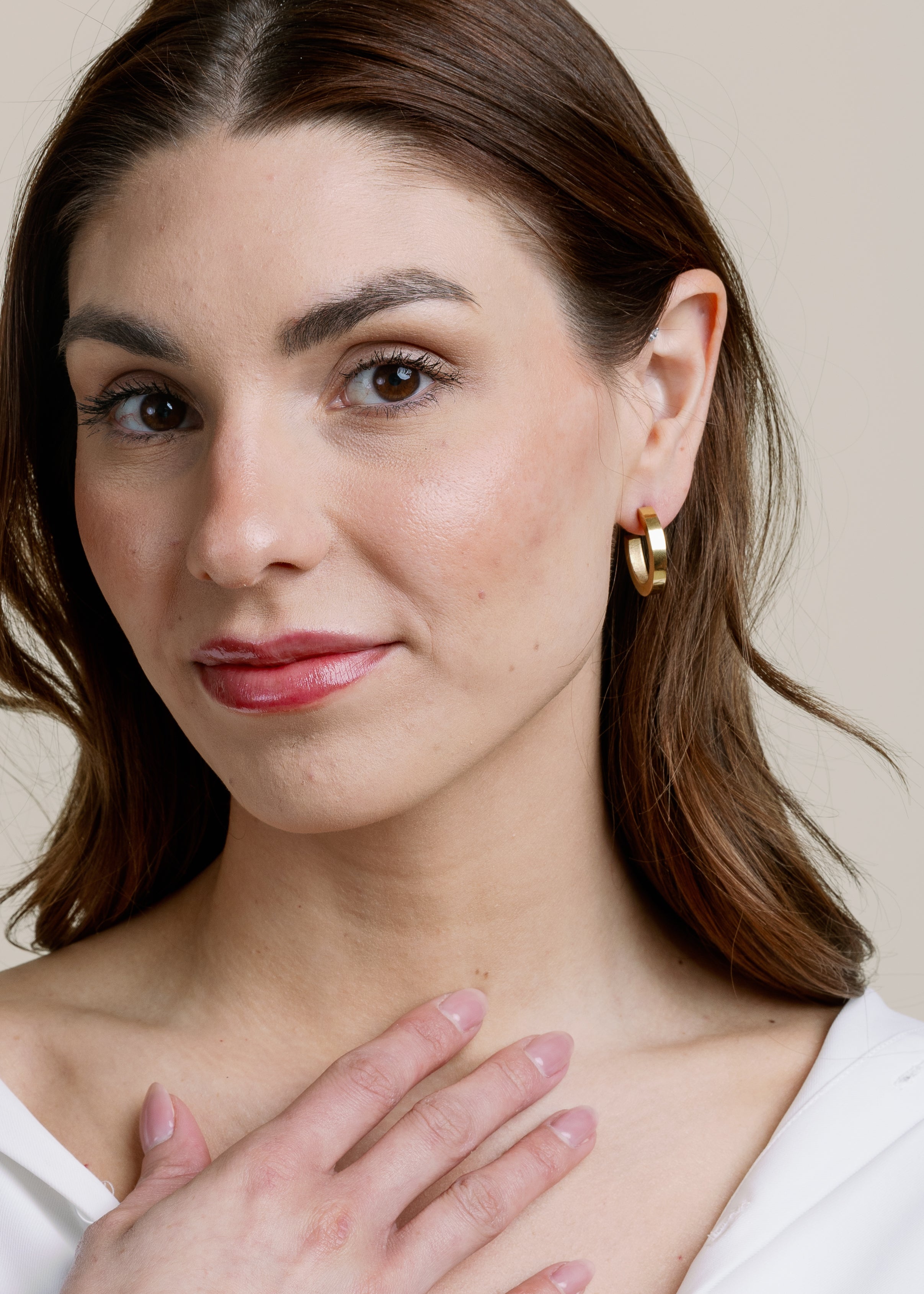 McKenzie Hoop - Gold