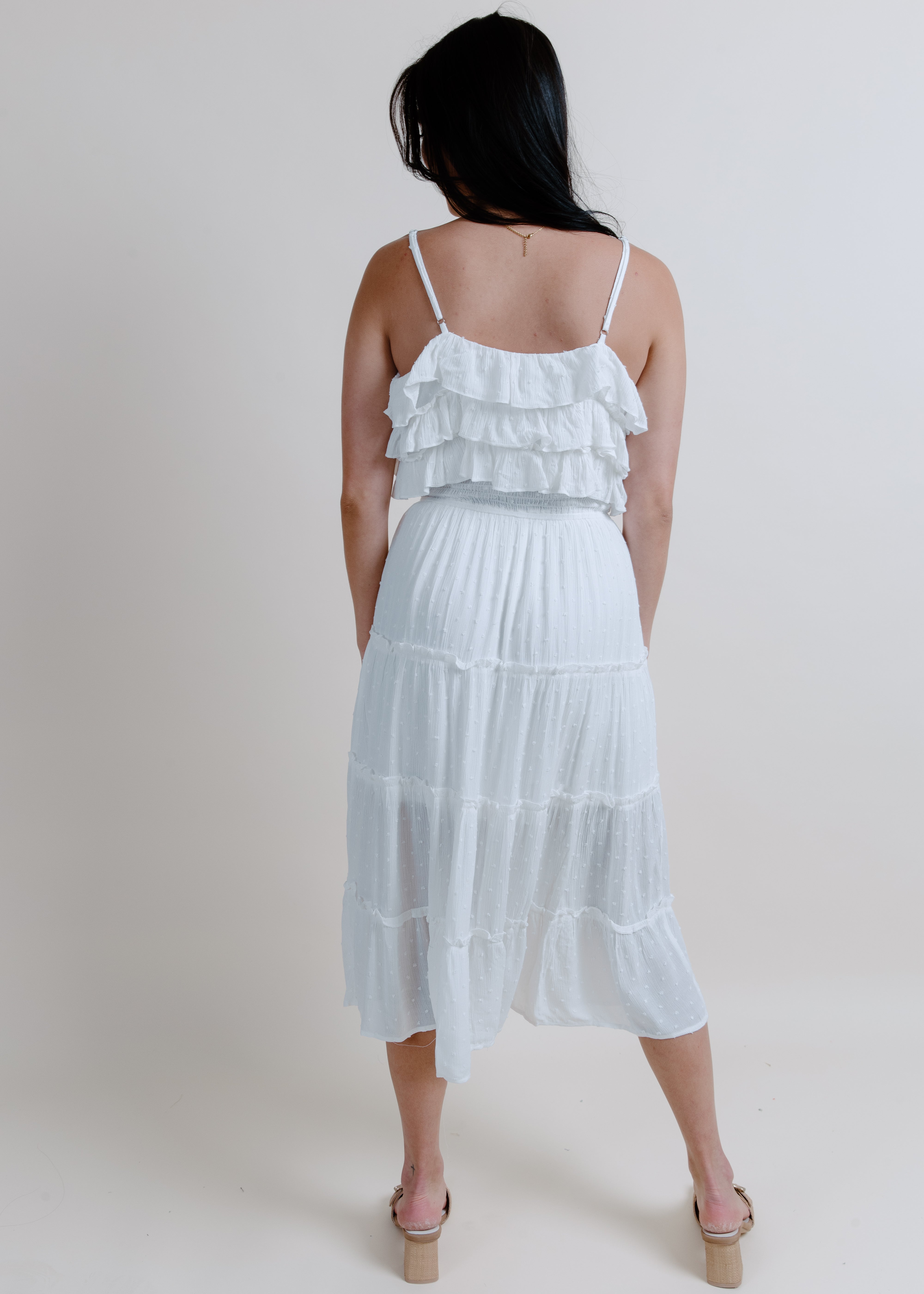 Michelle Tiered Midi Dress