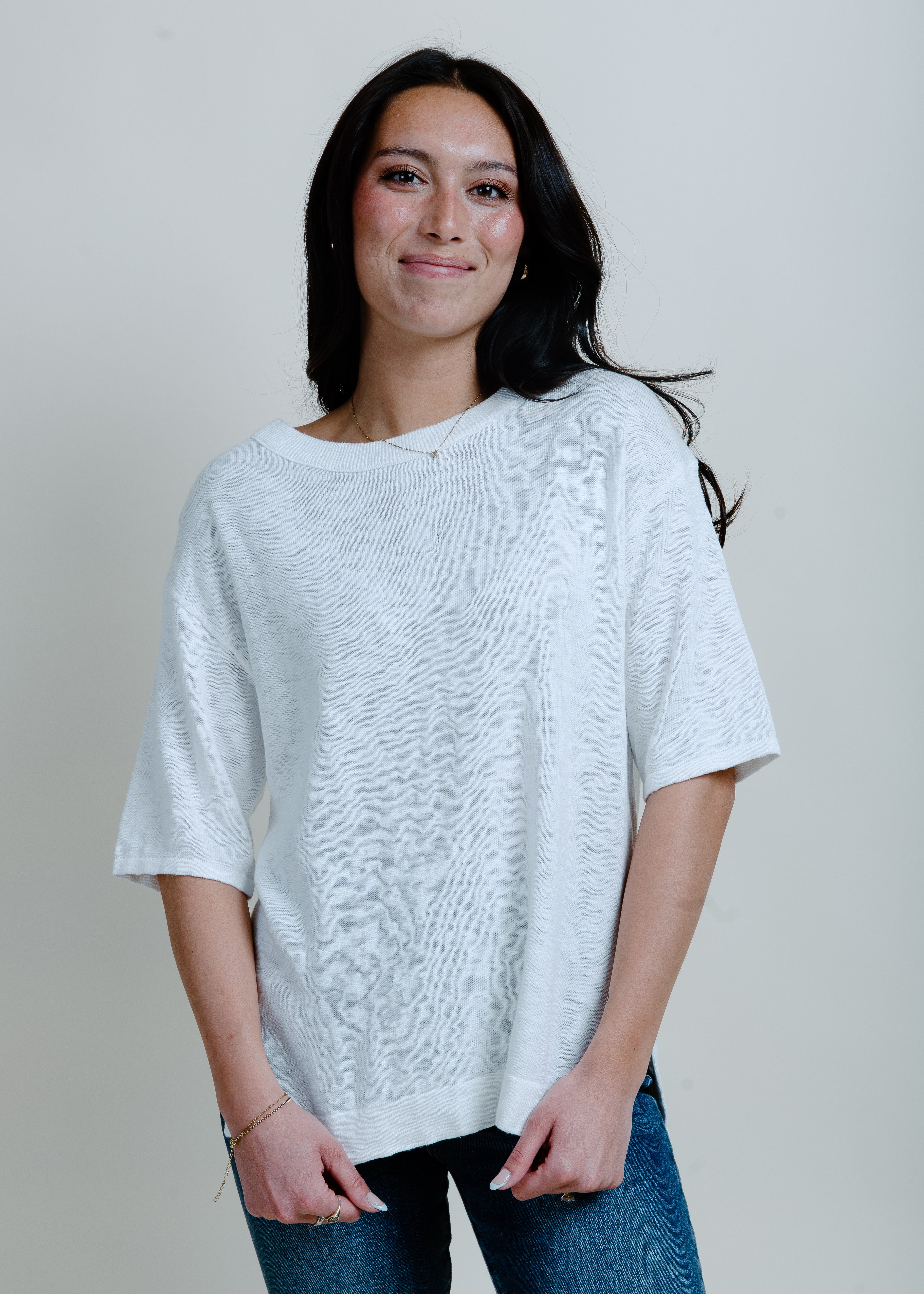 Morning Mist Knit Top