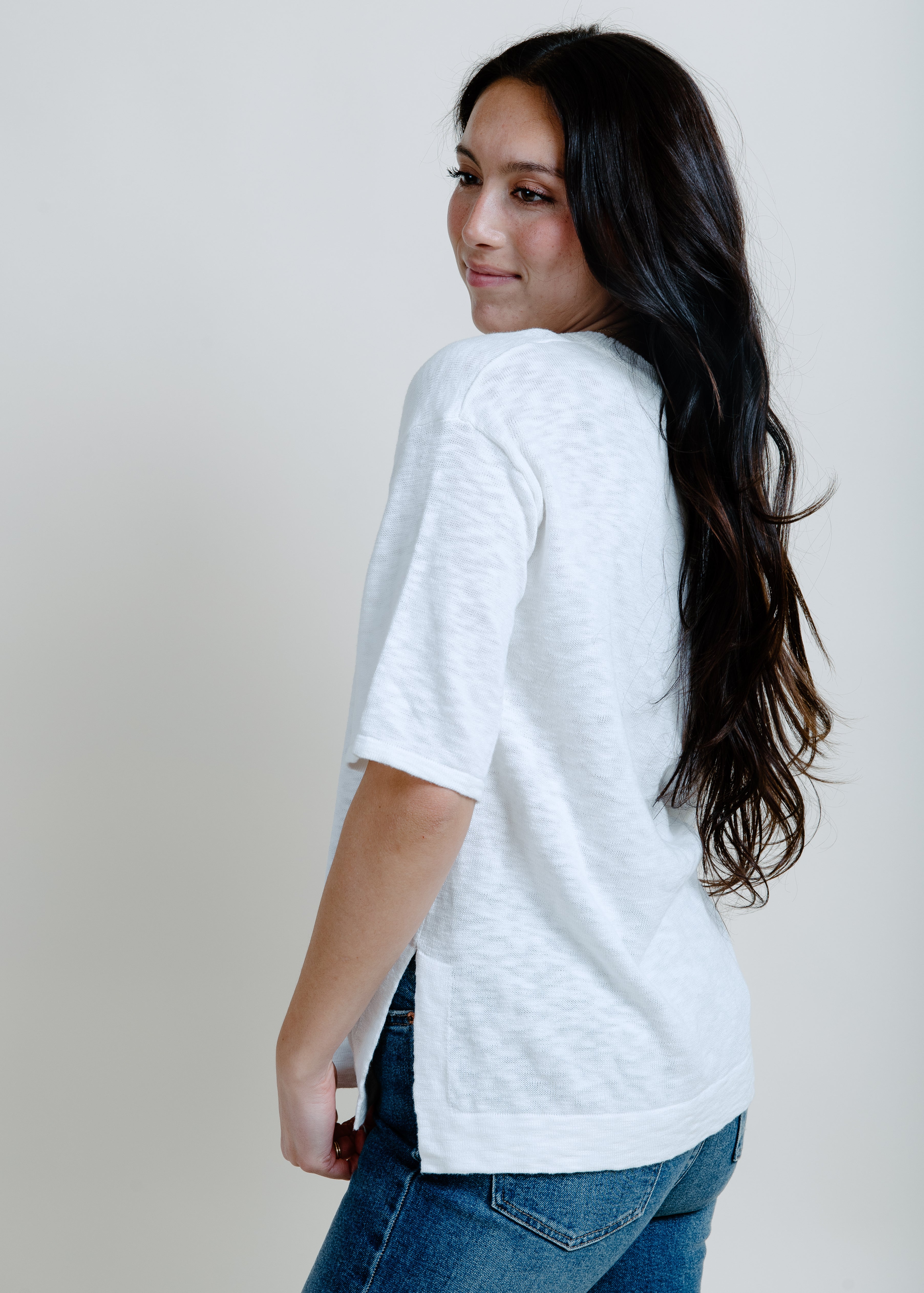 Morning Mist Knit Top