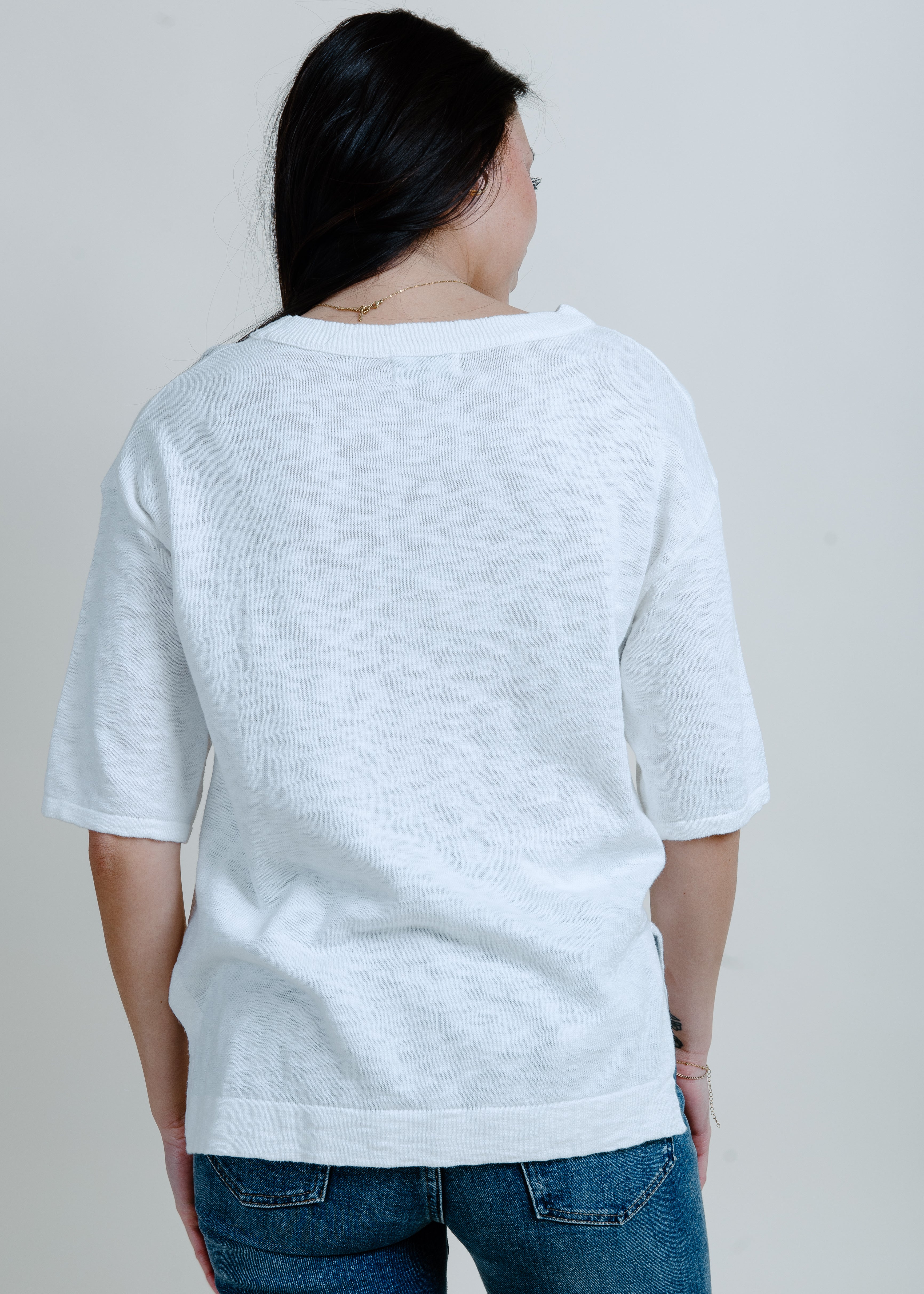 Morning Mist Knit Top