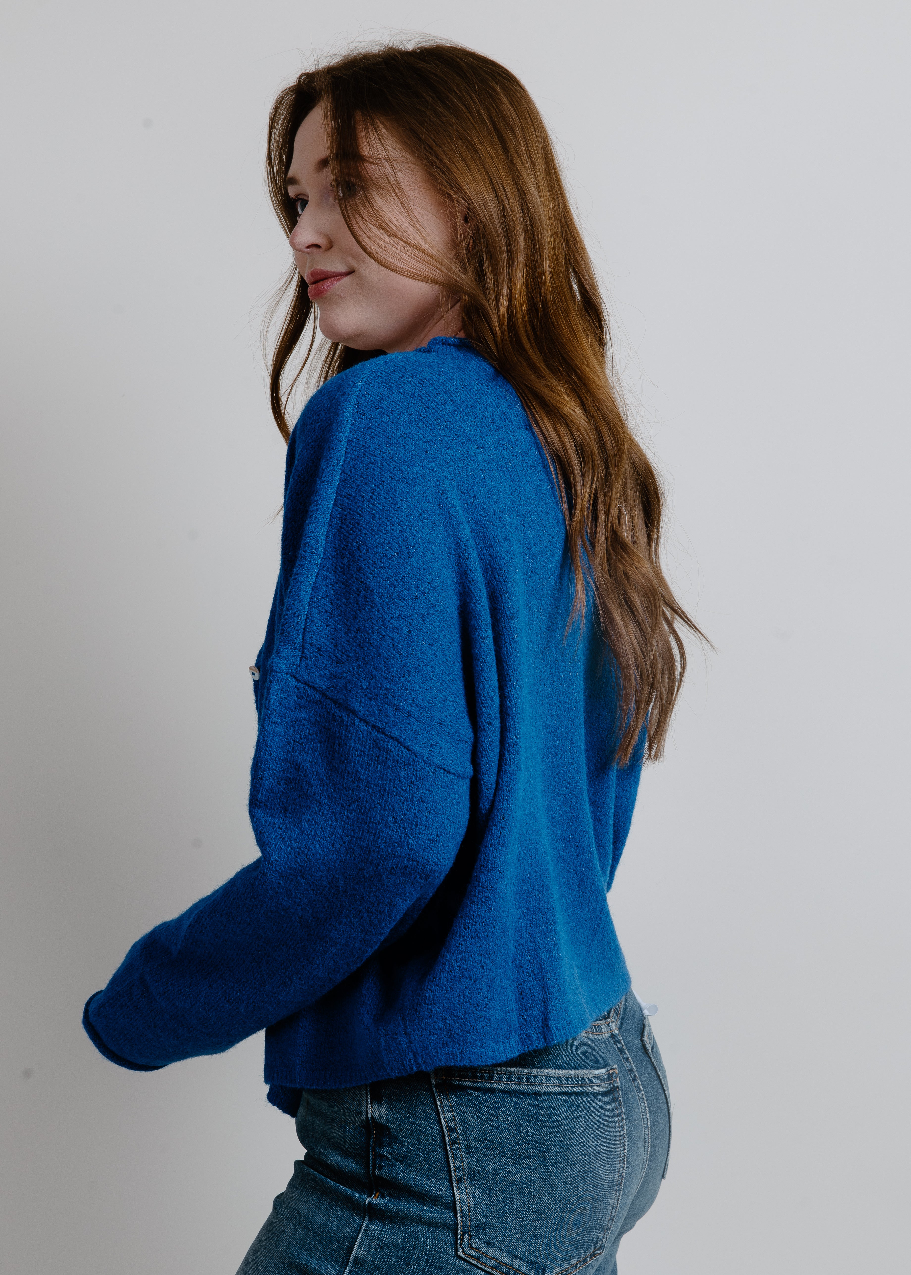 Piper Cardigan - Royal Blue