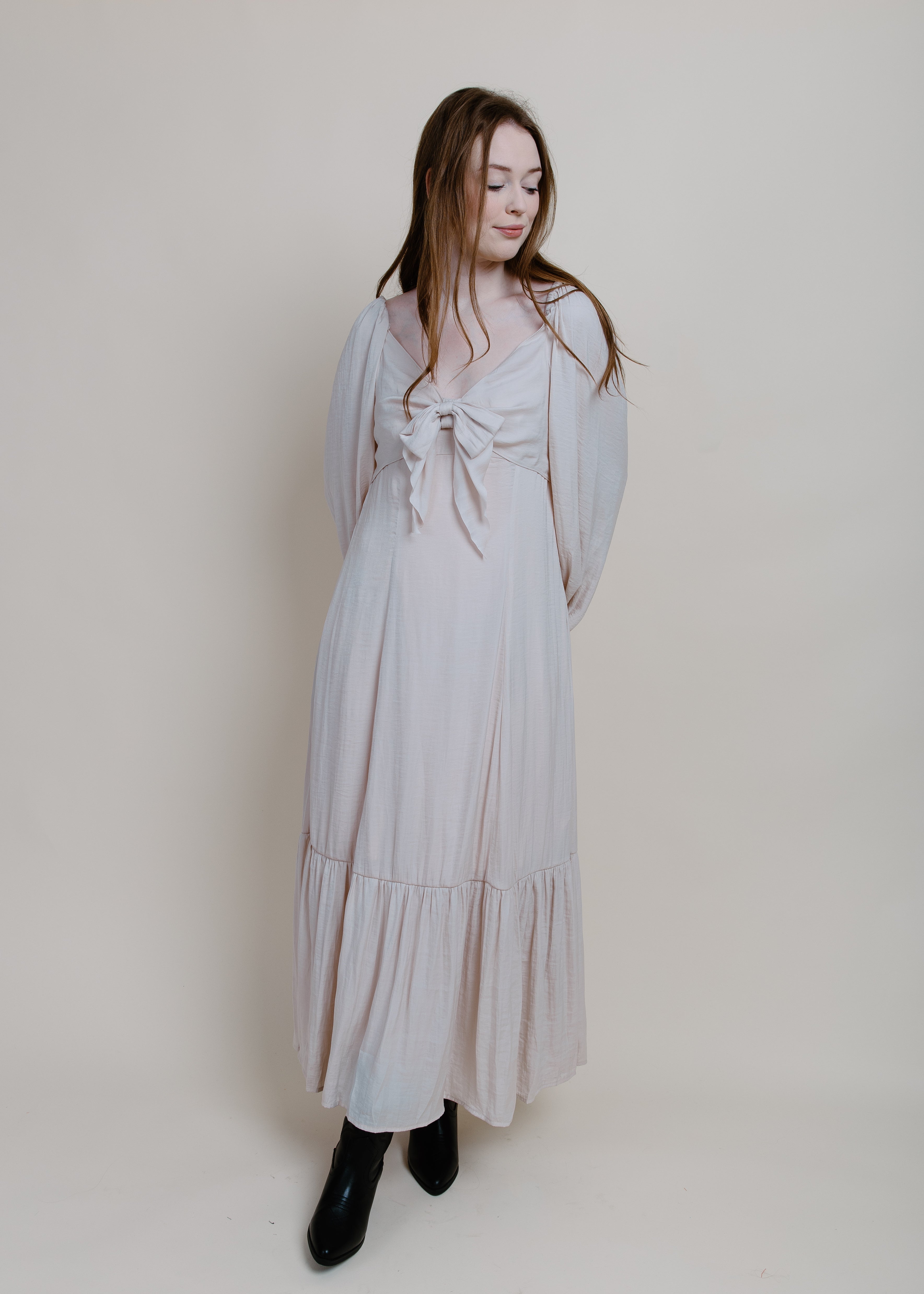 Piper Satin Maxi Dress