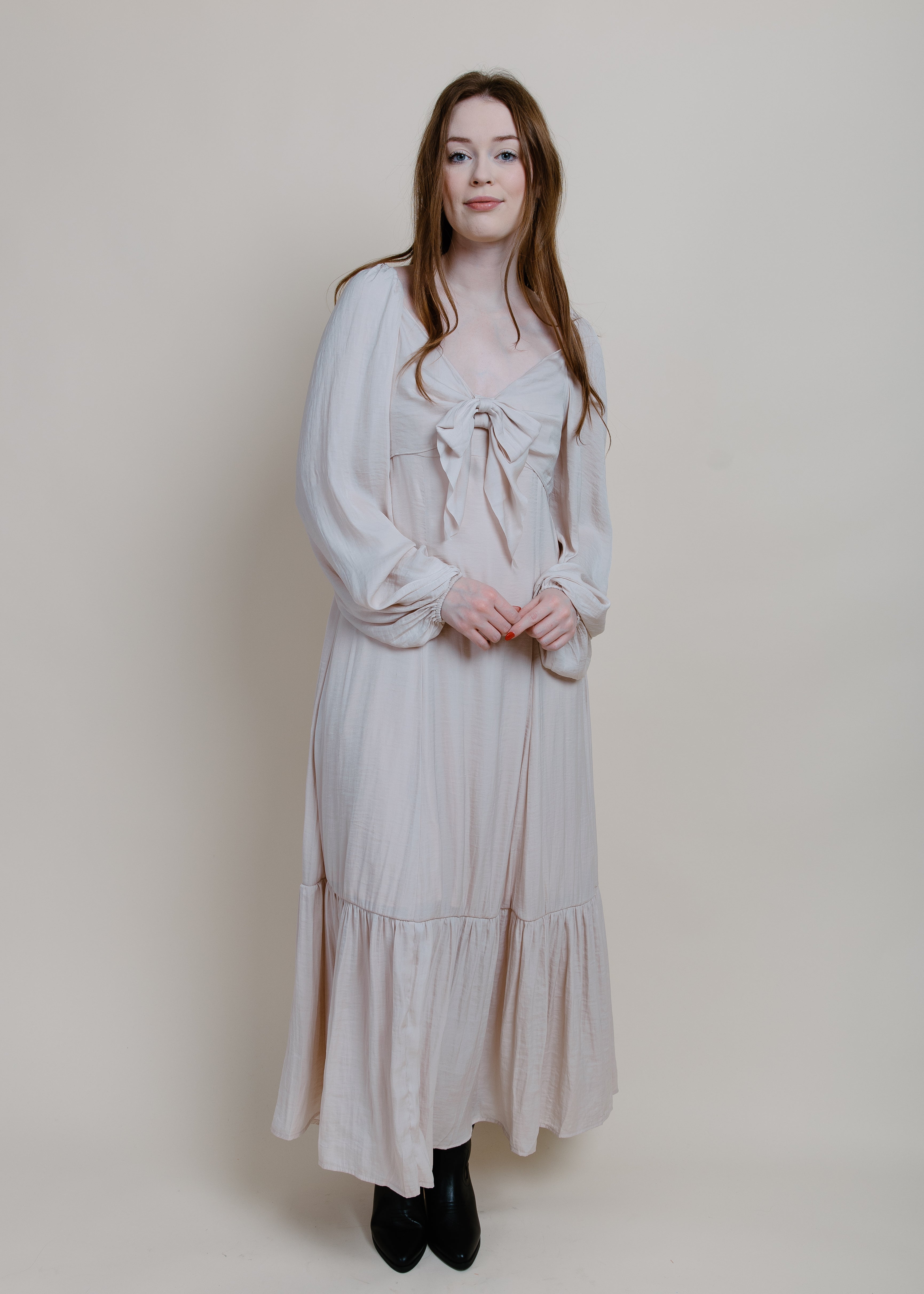 Piper Satin Maxi Dress