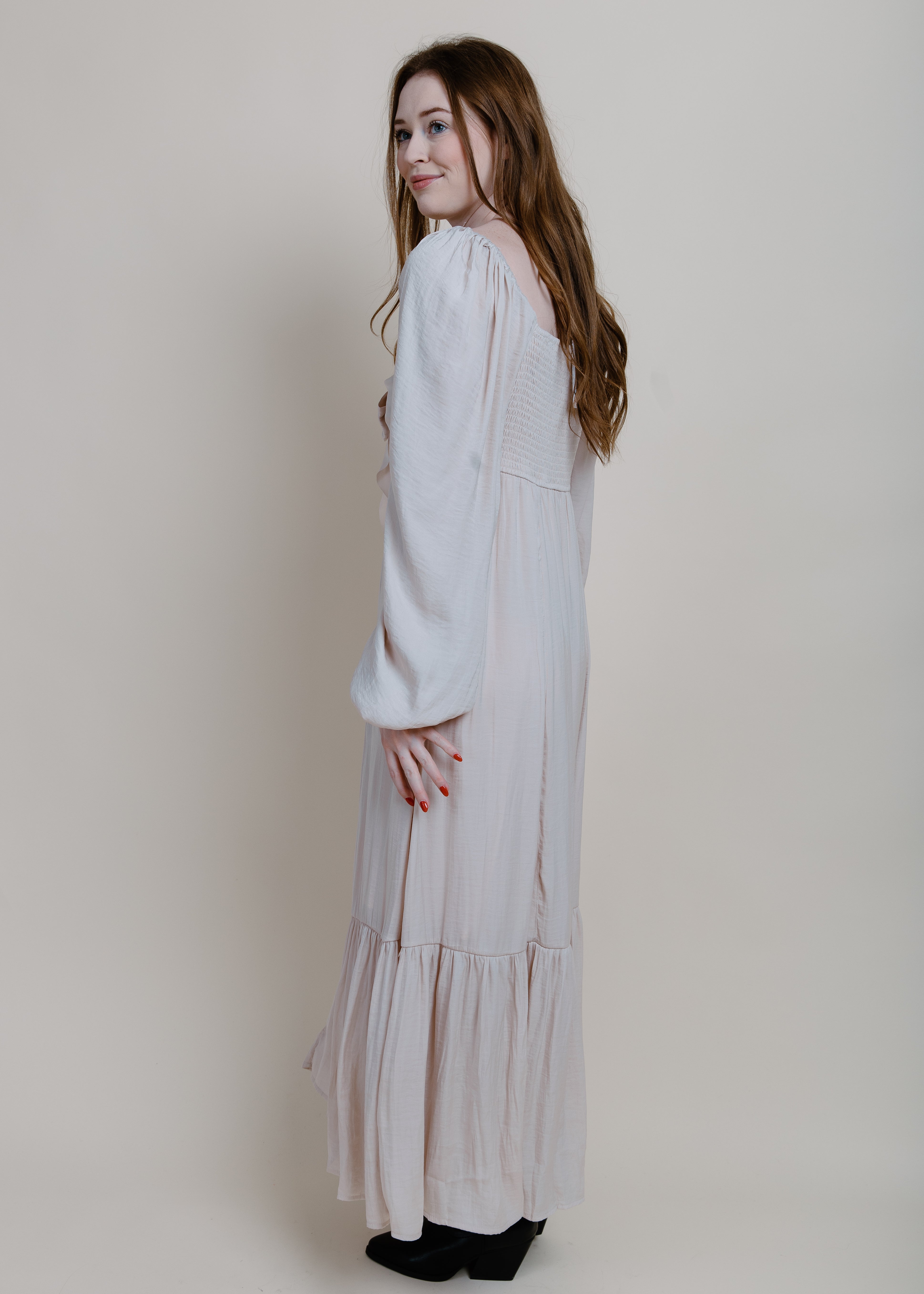 Piper Satin Maxi Dress