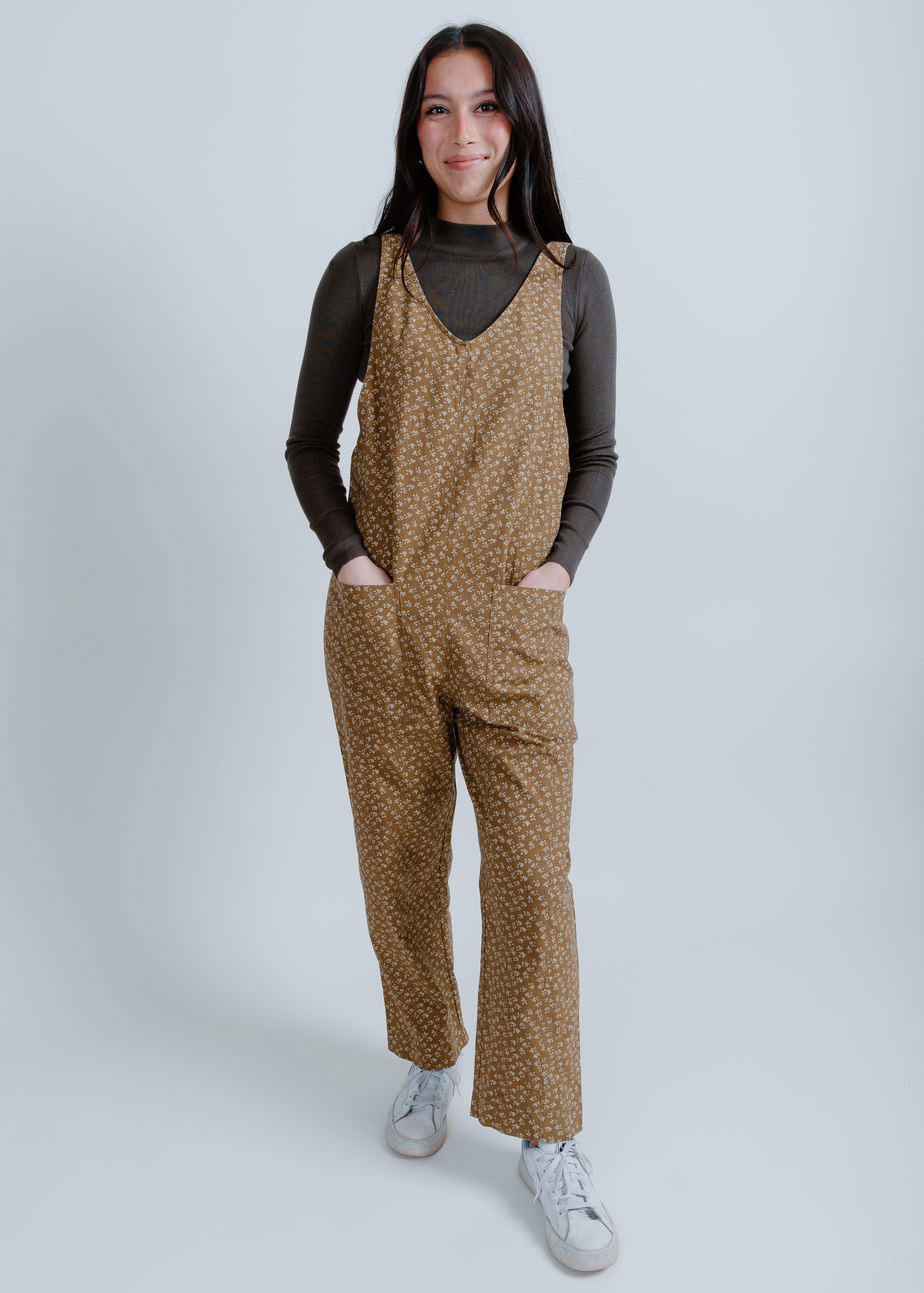 Rosemary Jumpsuit - Mocha