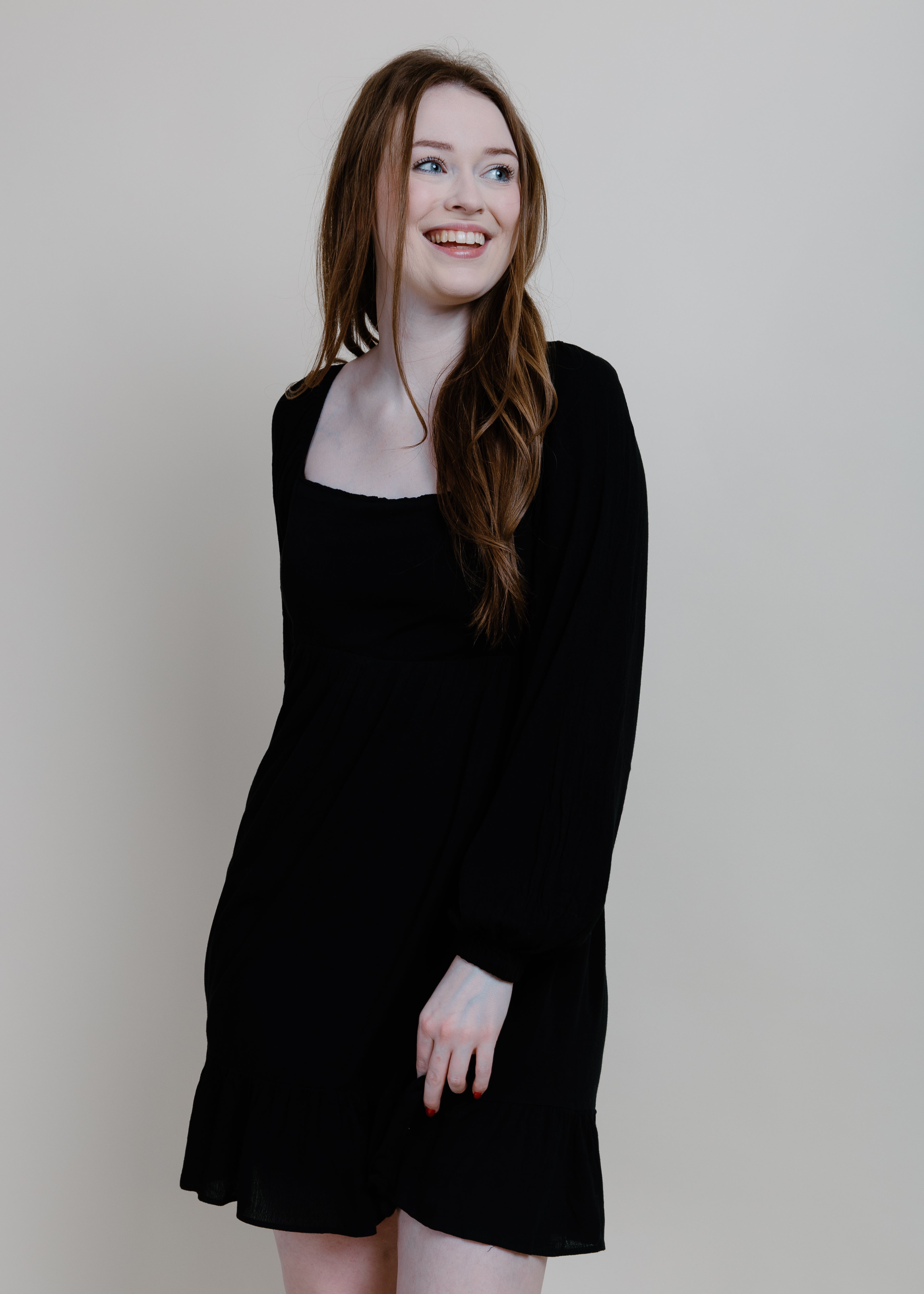 Tammie Mini Dress - Black