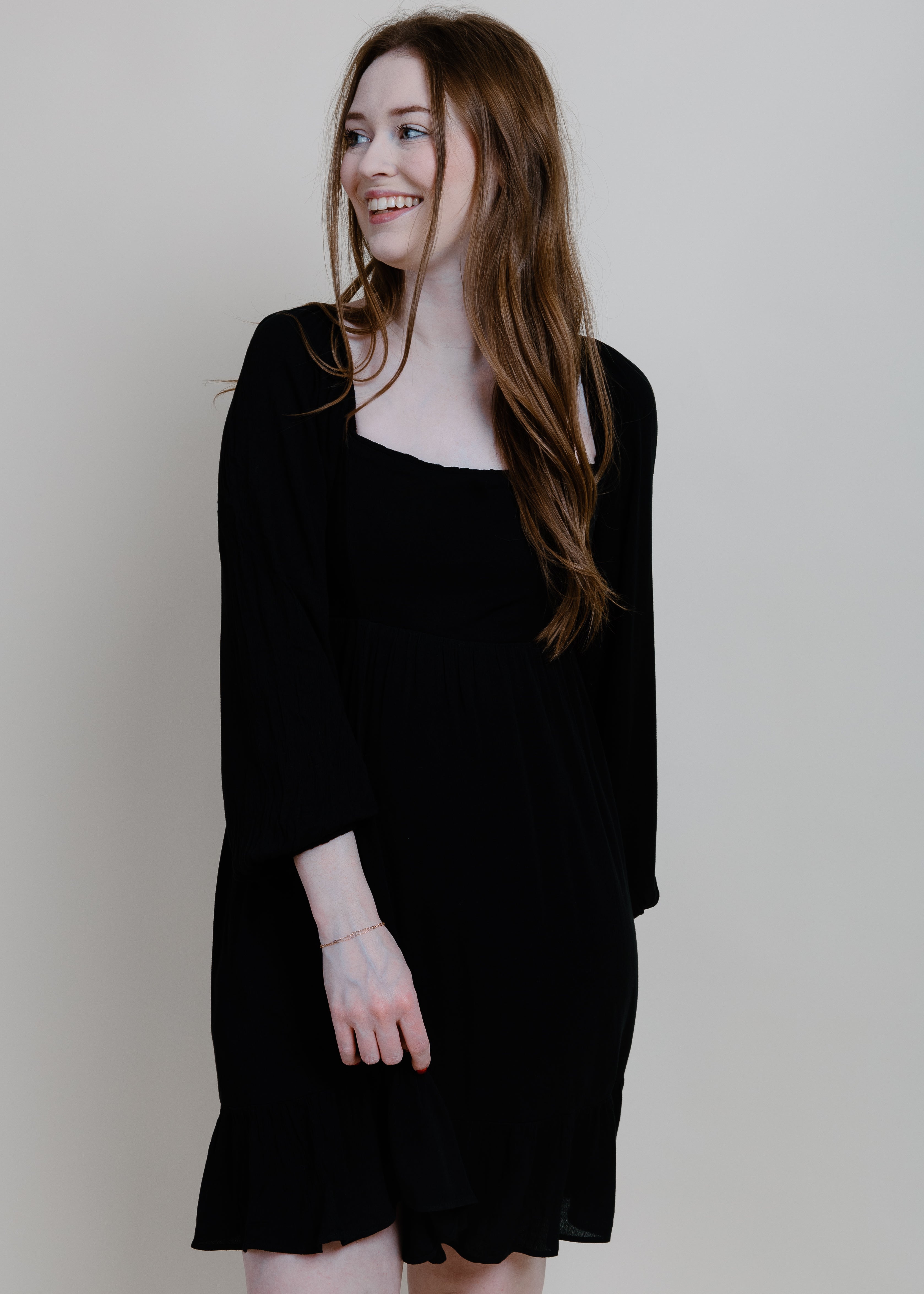 Tammie Mini Dress - Black