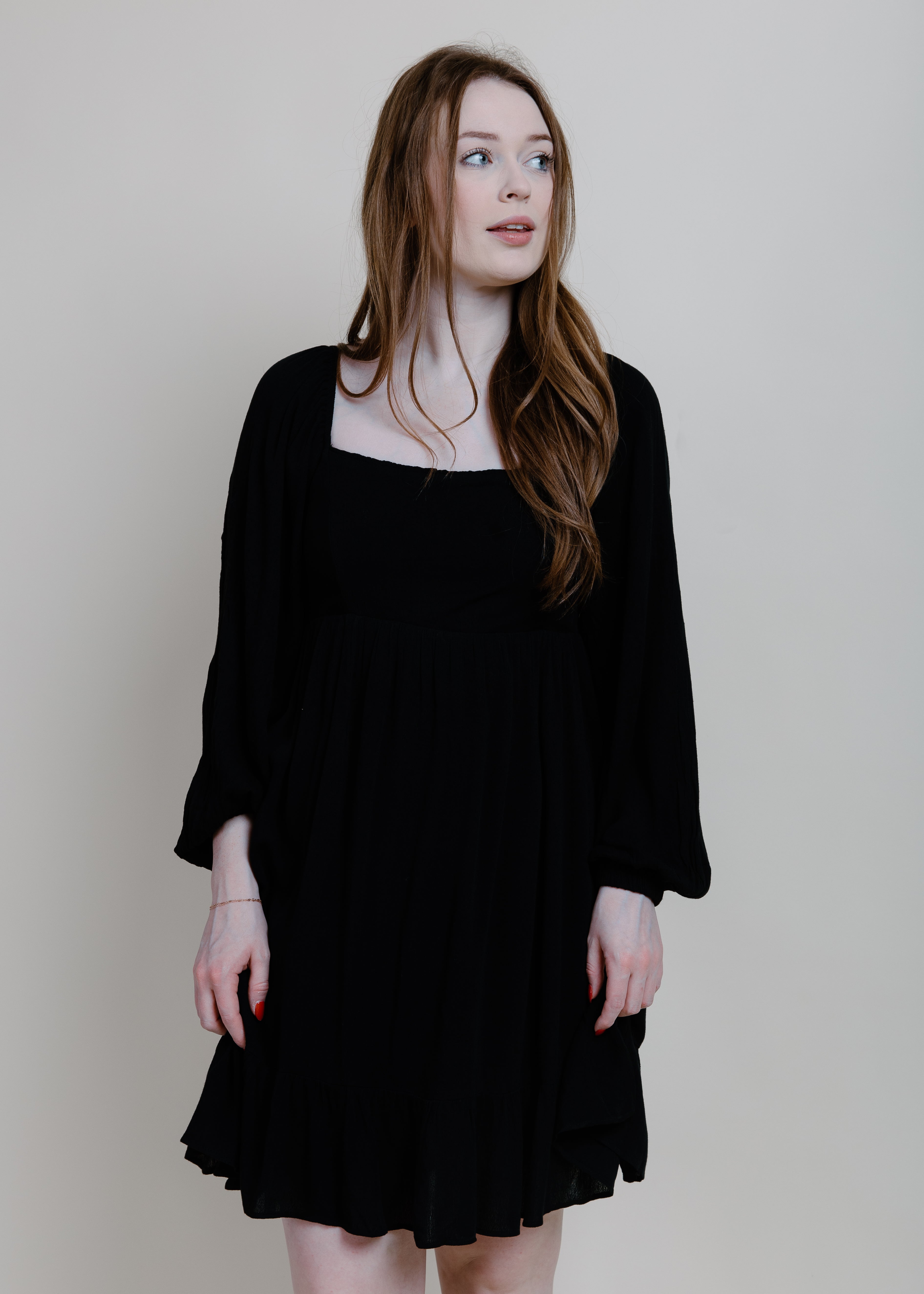 Tammie Mini Dress - Black