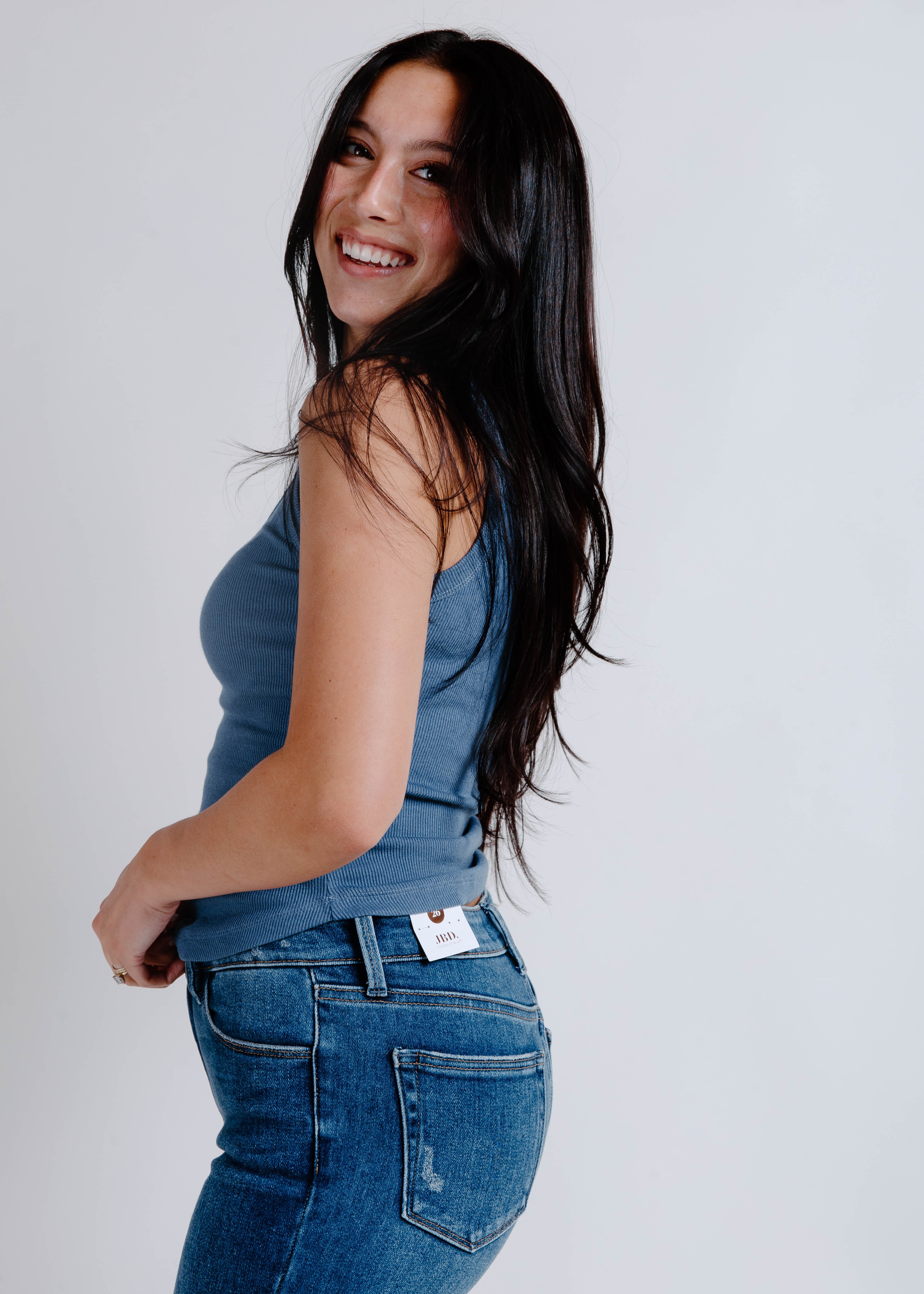 The Everyday Tank - Dusty Blue