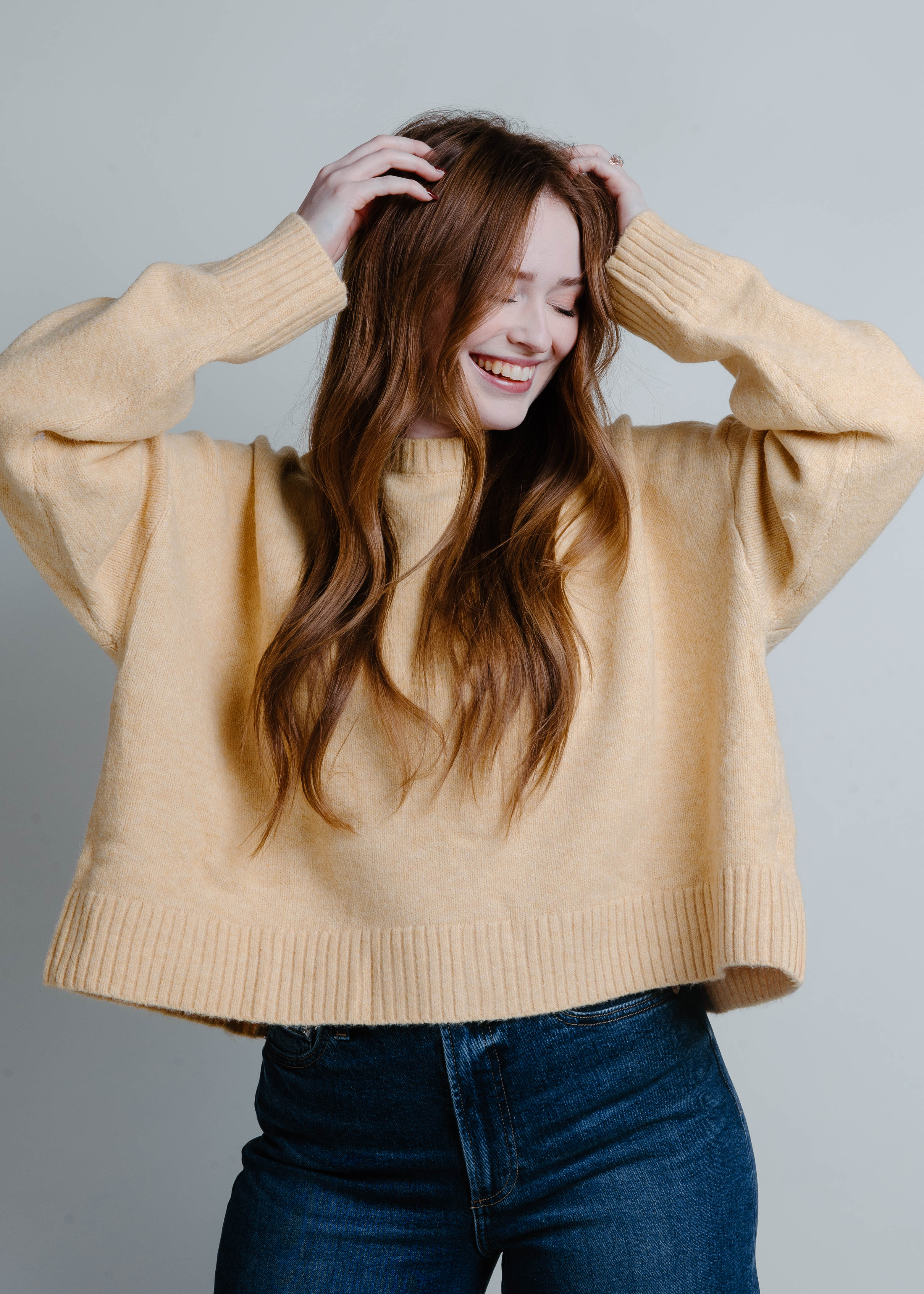 The Oxford Sweater - Marigold