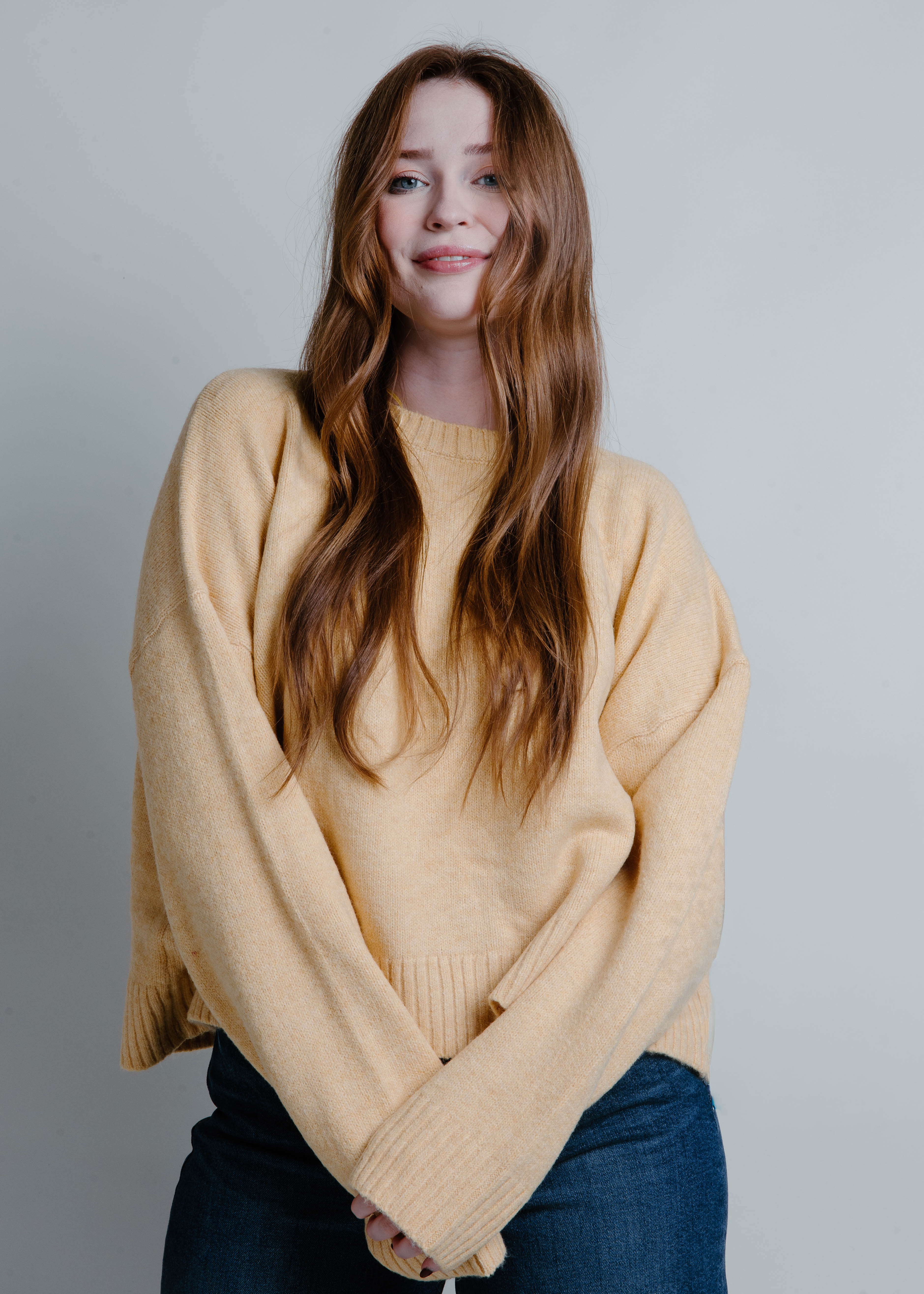 The Oxford Sweater - Marigold
