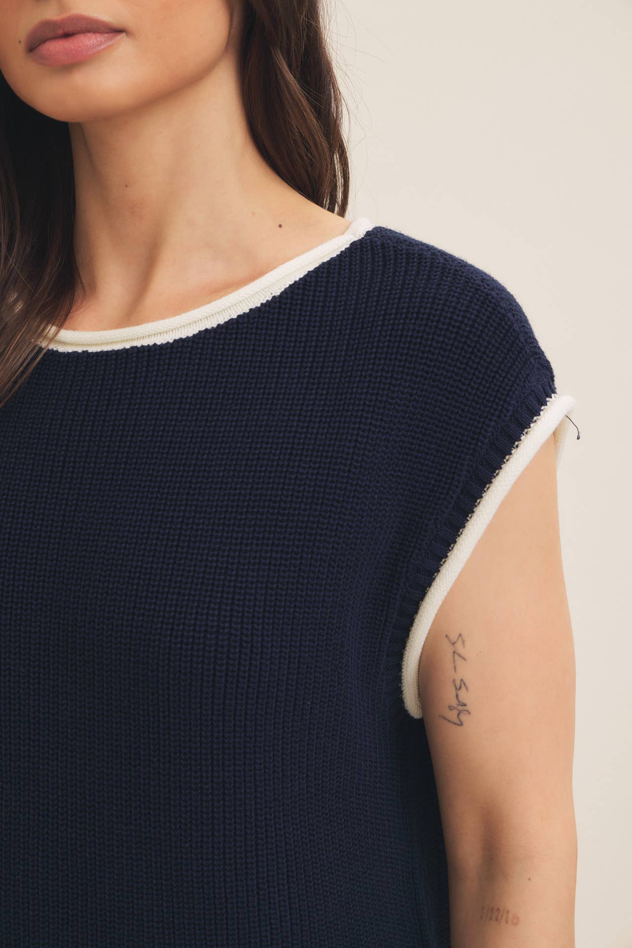 East Coast Knit Sweater - Navy