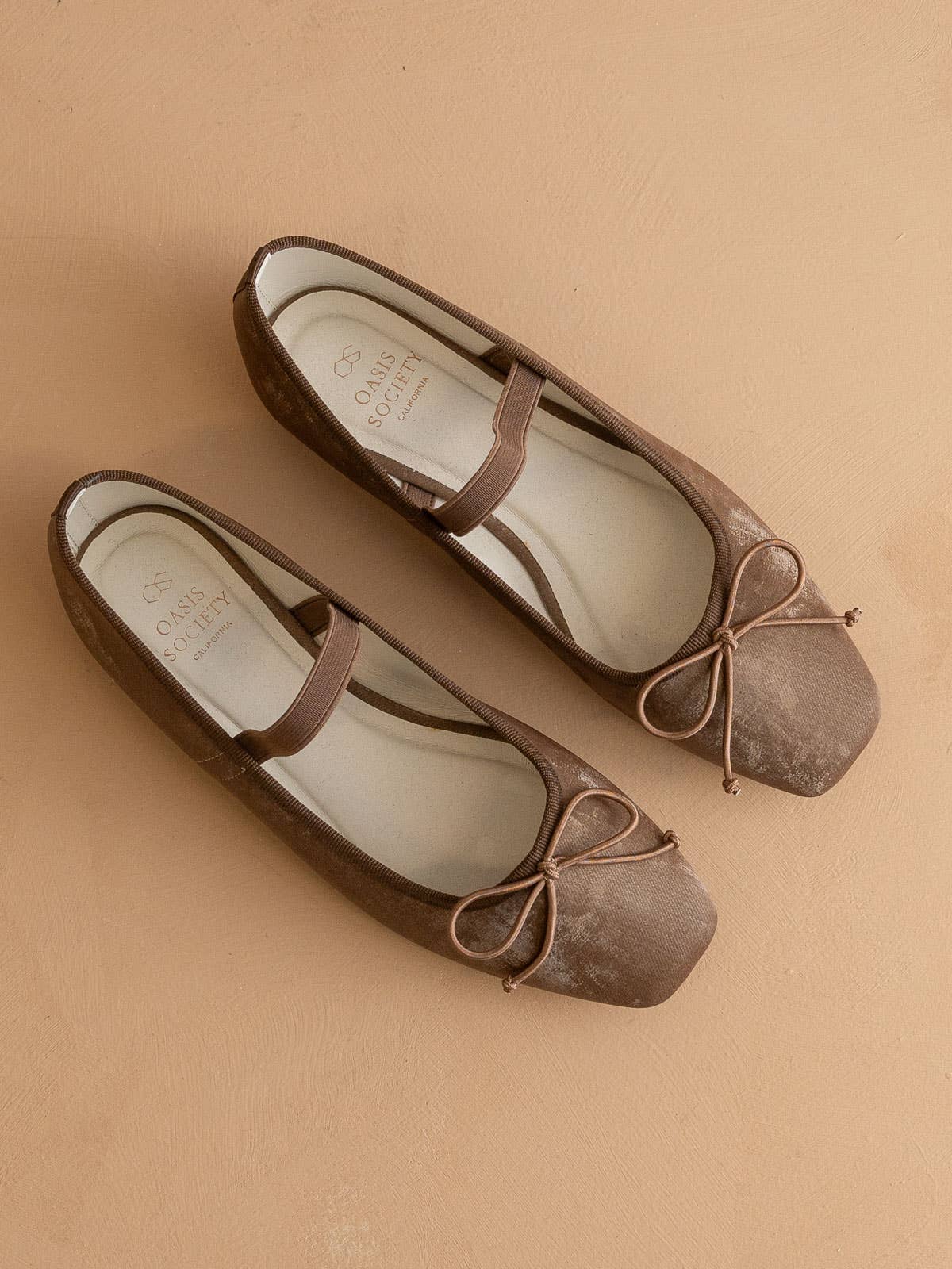 The London Ballet Flat - Coffee