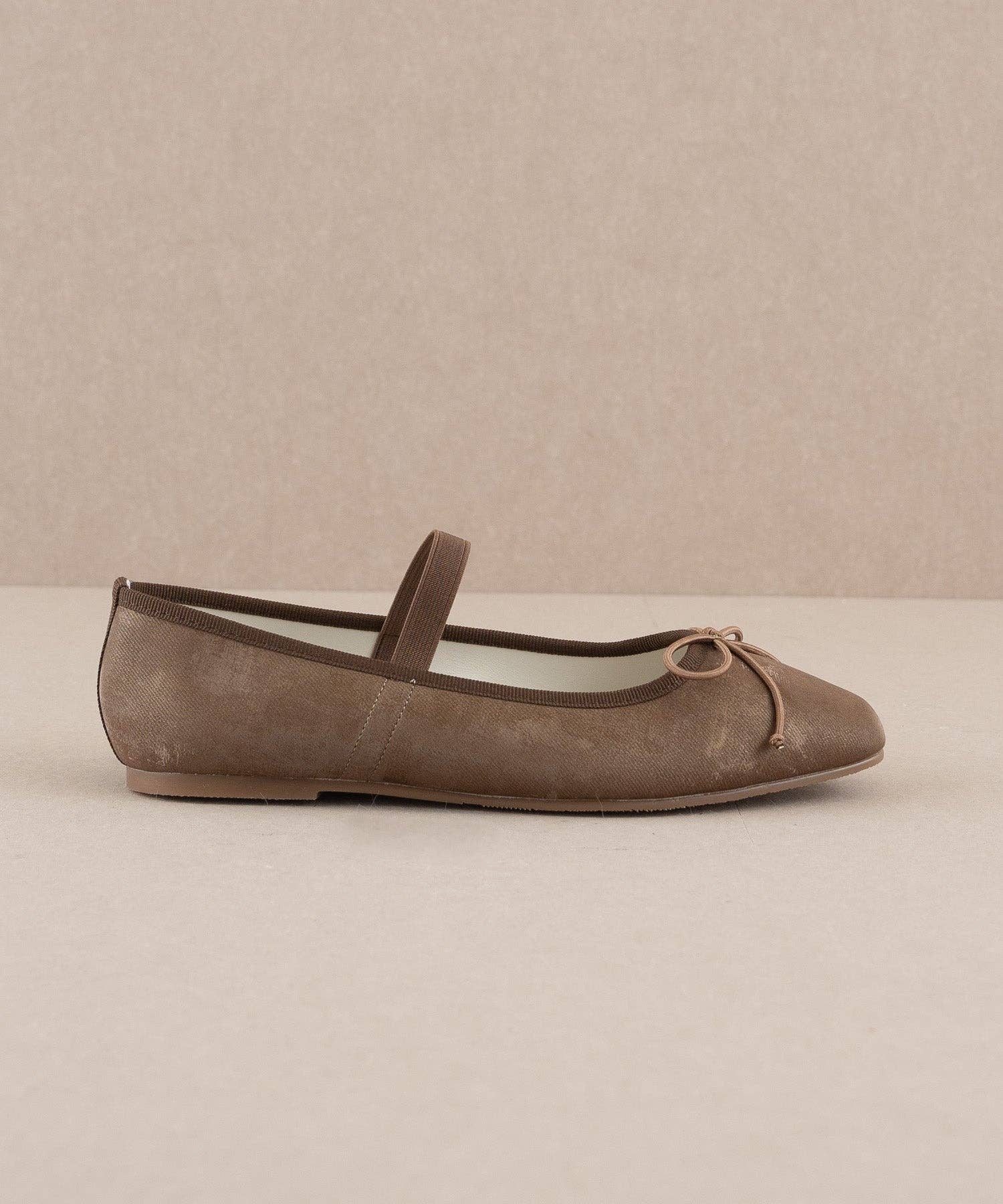 The London Ballet Flat - Coffee