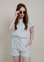 Heather Grey Romper