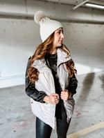 Bailey Khaki Puffer Vest