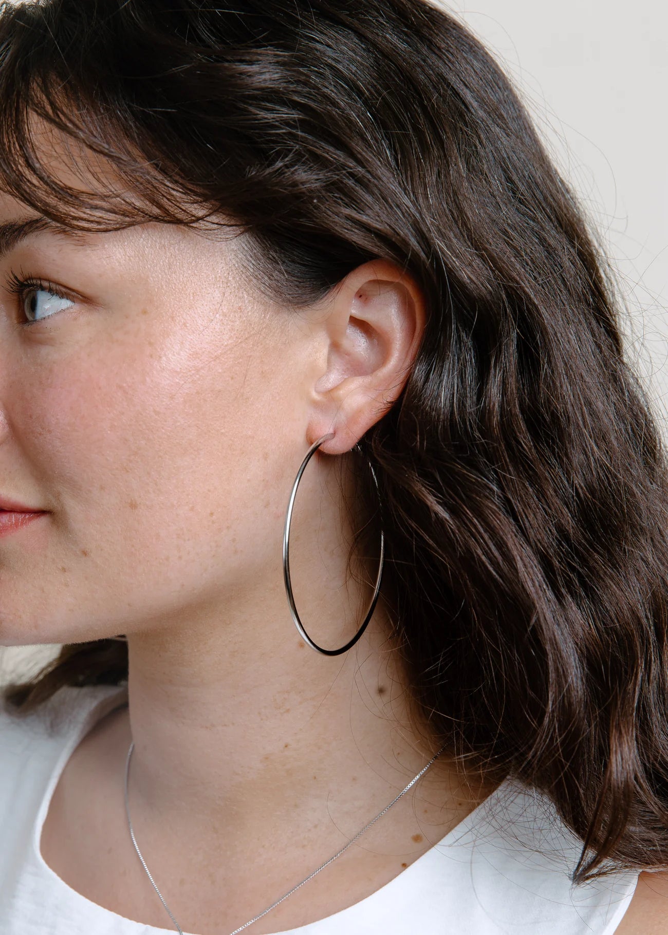 LA-YOU Hoops Large - Silver