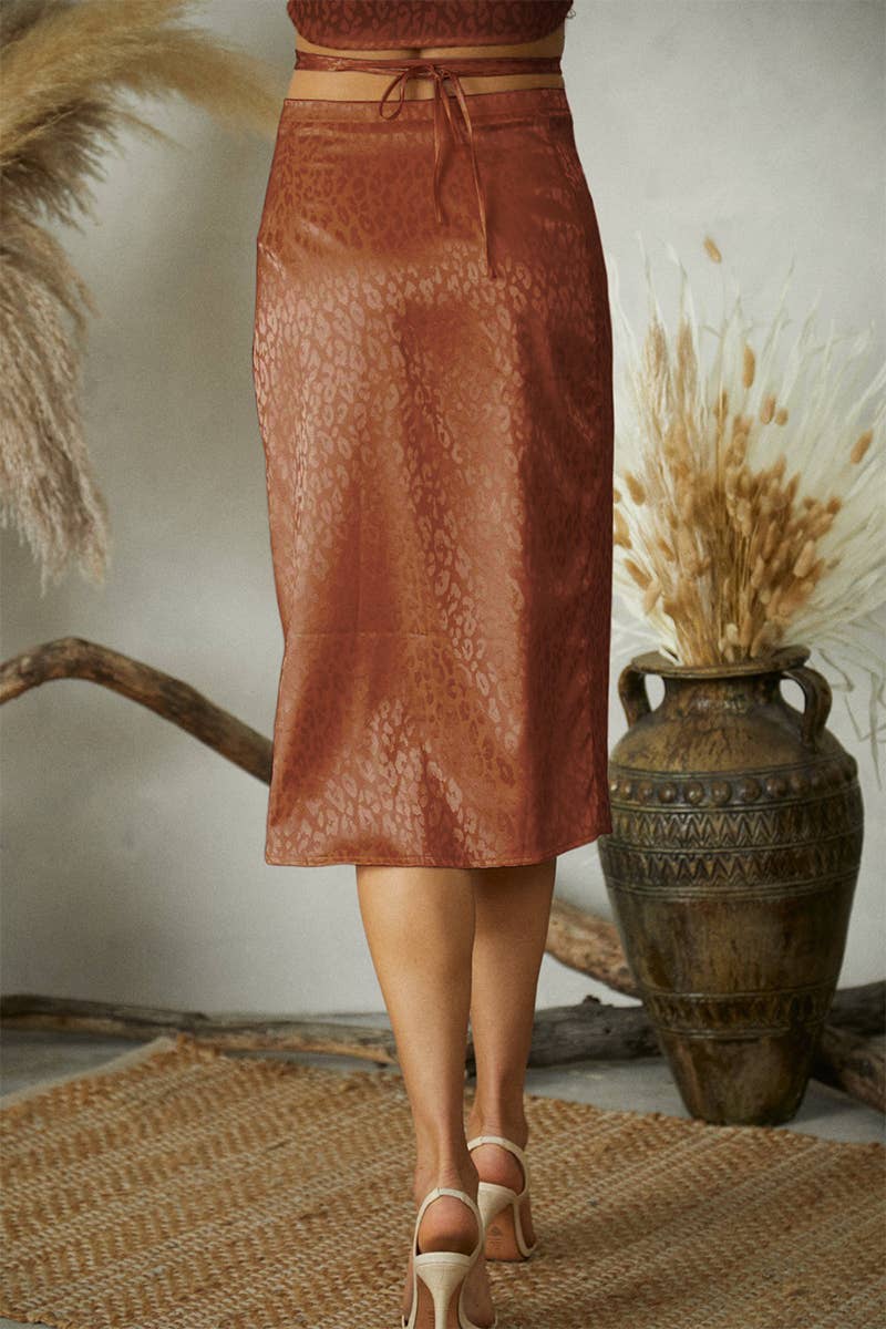 Jamie Satin Skirt
