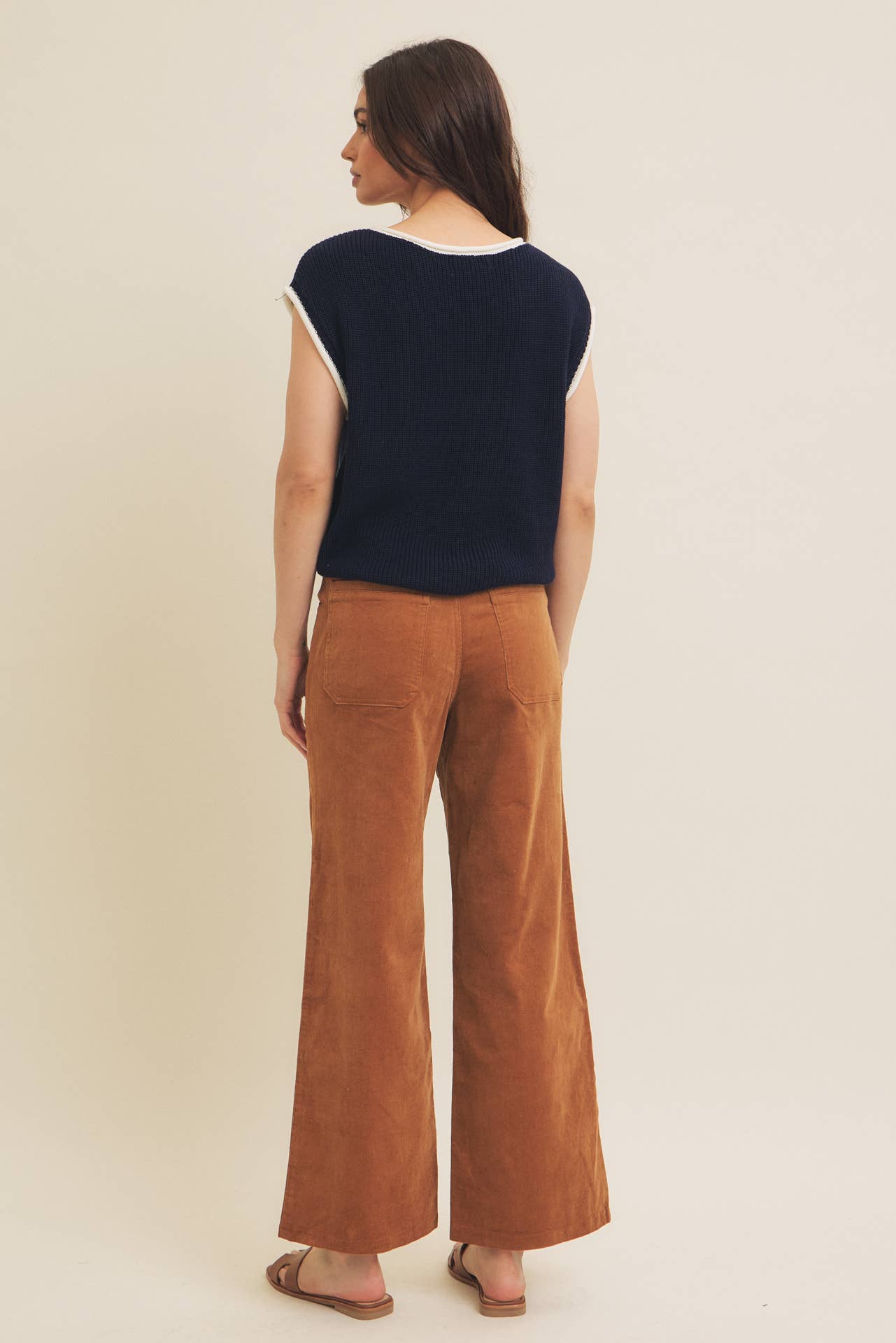 East Coast Knit Sweater - Navy