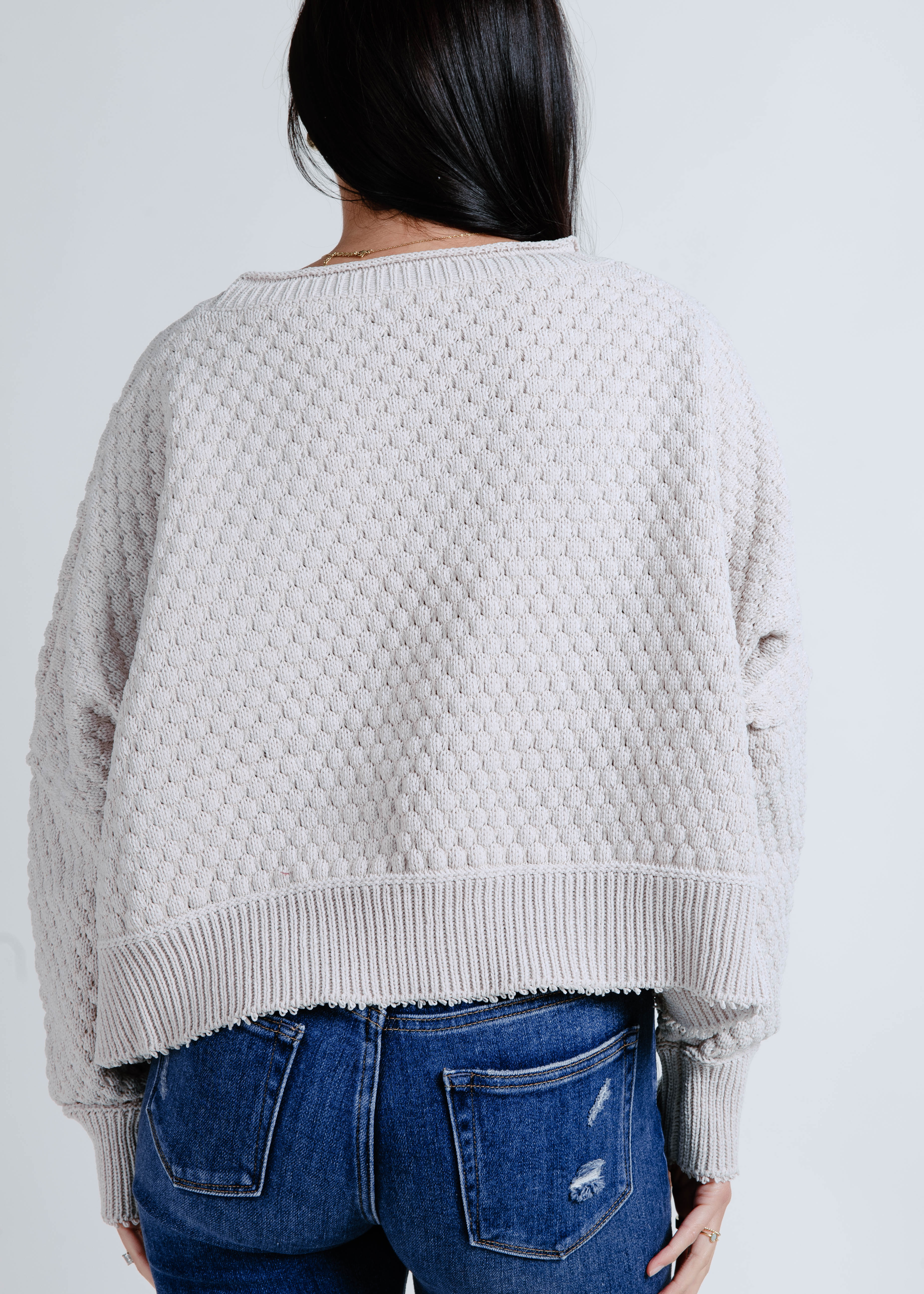 The Roswell Sweater - Ivory