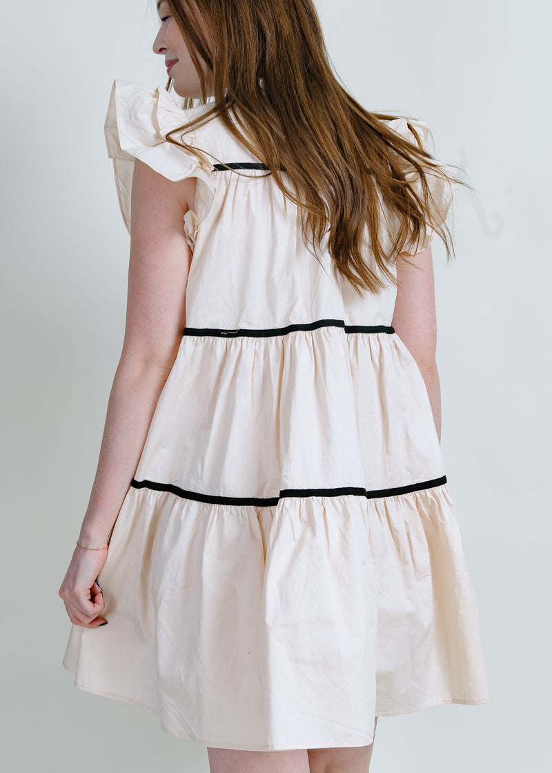 Addie Mini Dress - Oat