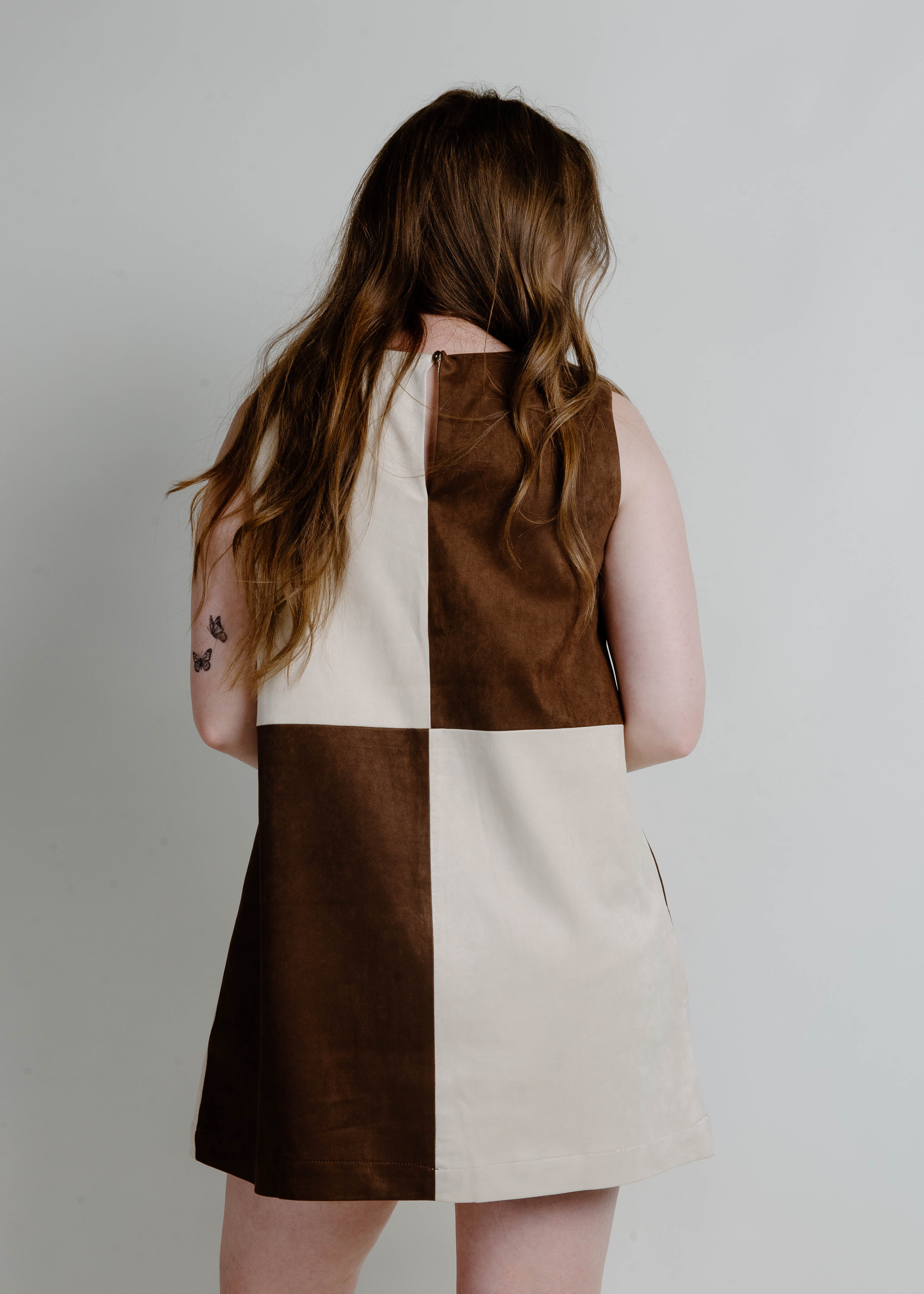 Addyson Suede Shift Dress