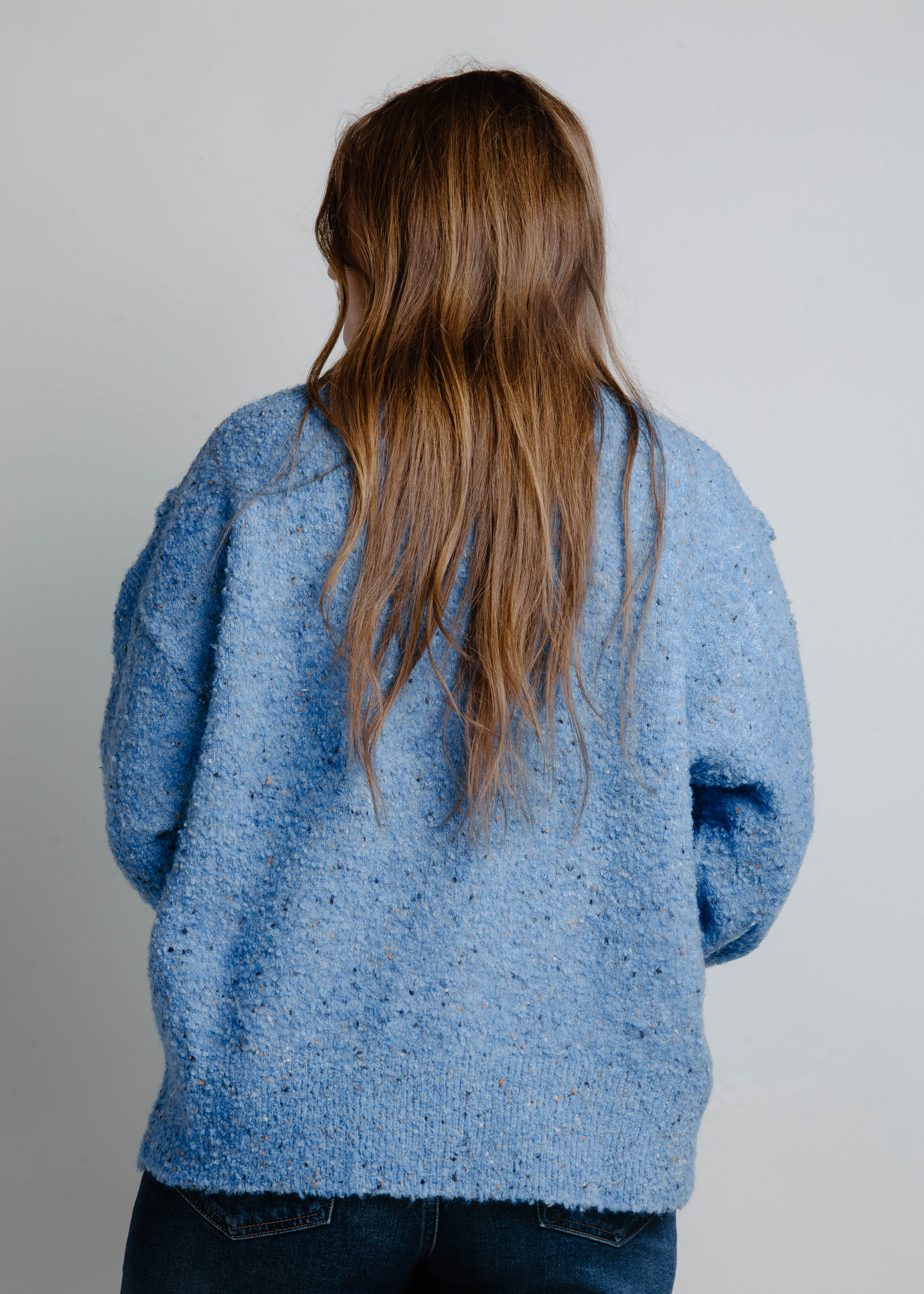 Aimee Knit Sweater - Blue