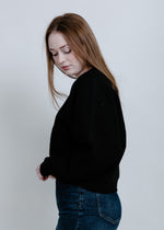 Asher Crewneck Sweater - Black