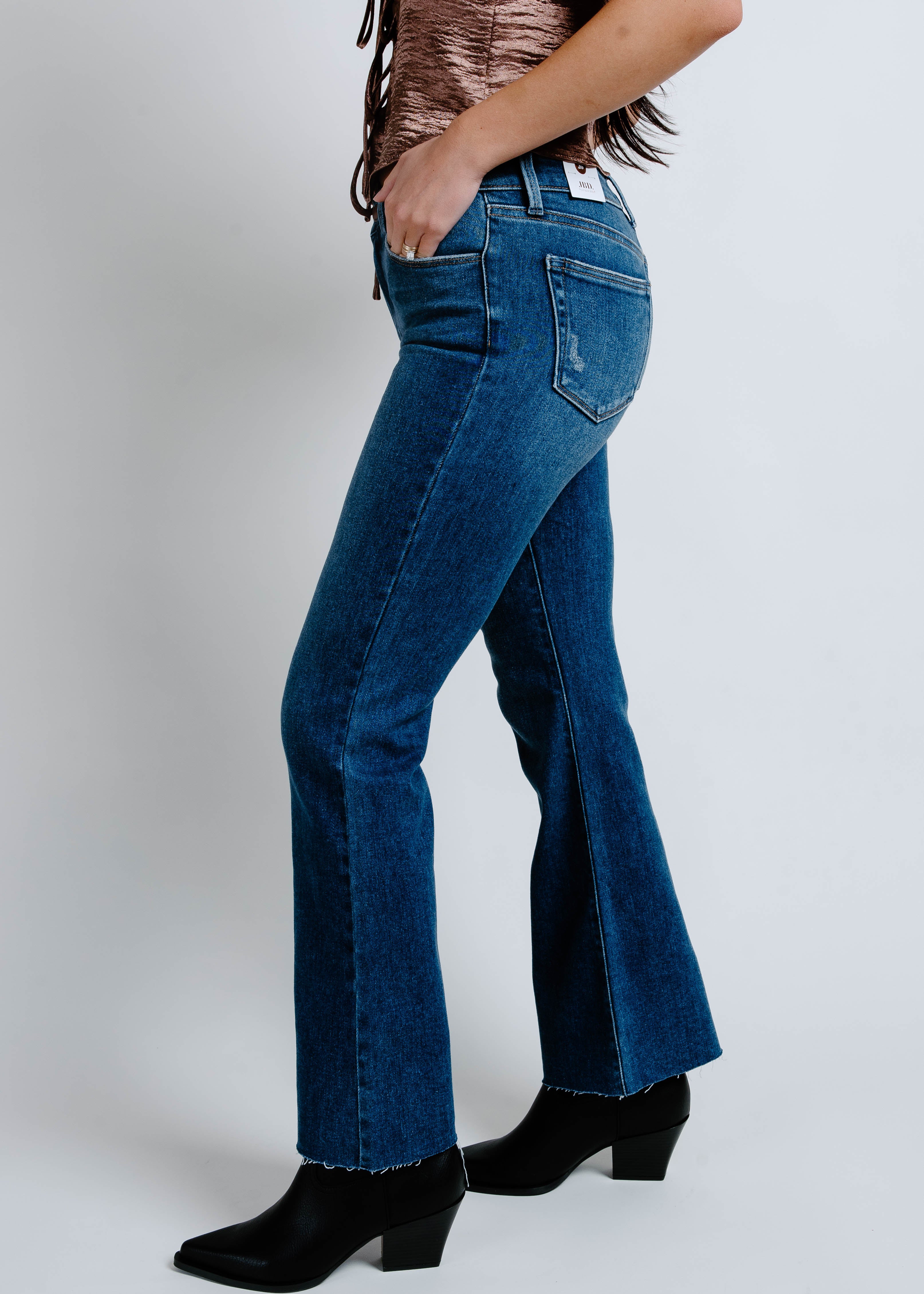 Bailey Flare Denim - Dark