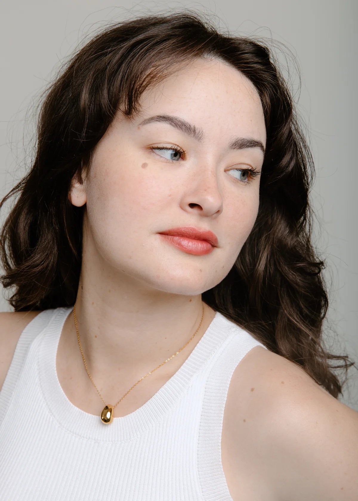 Ball Drop Necklace - Gold